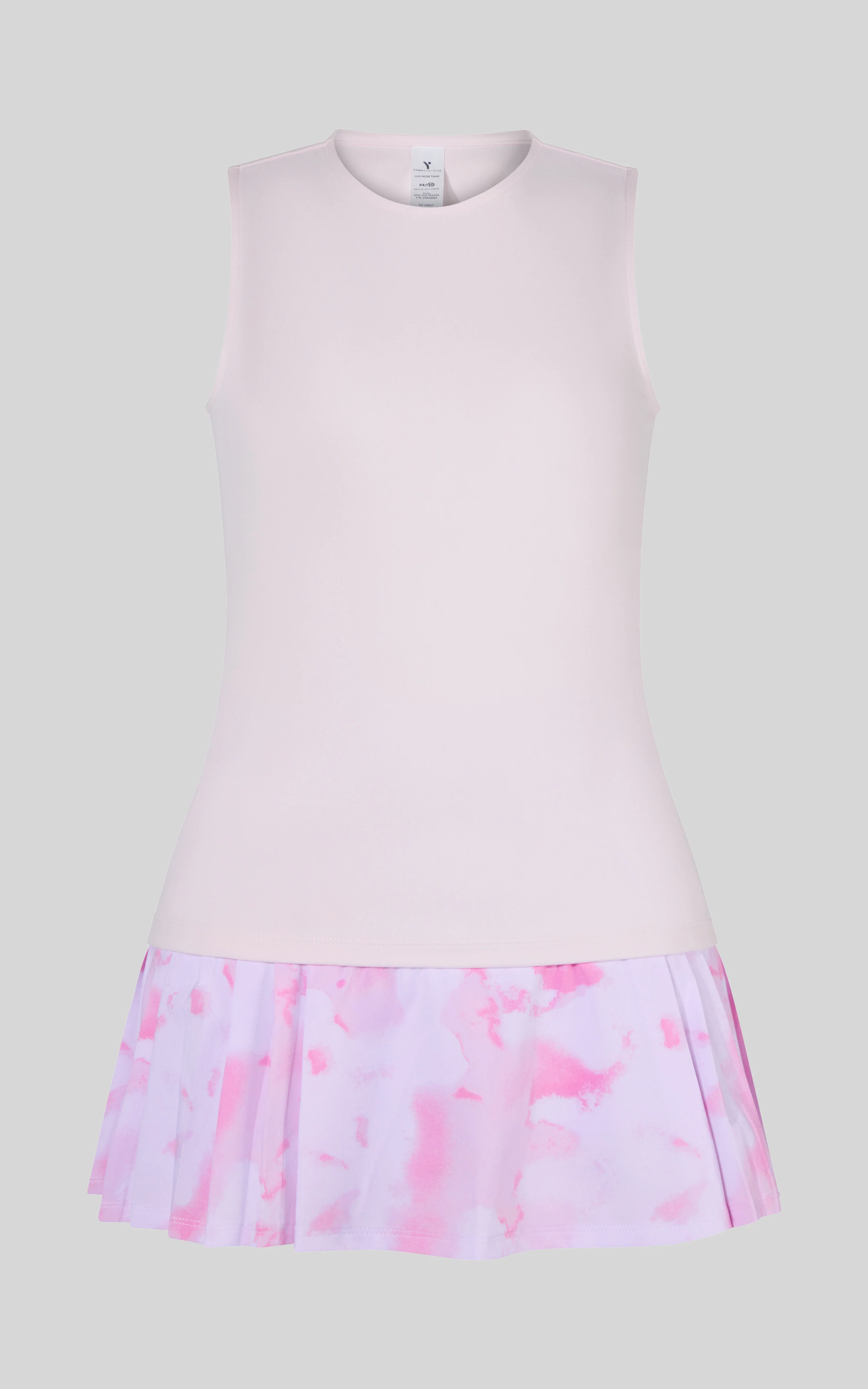 4-6X Lux Tank & Pleat Skort  & Scrunchie Set - Image 4