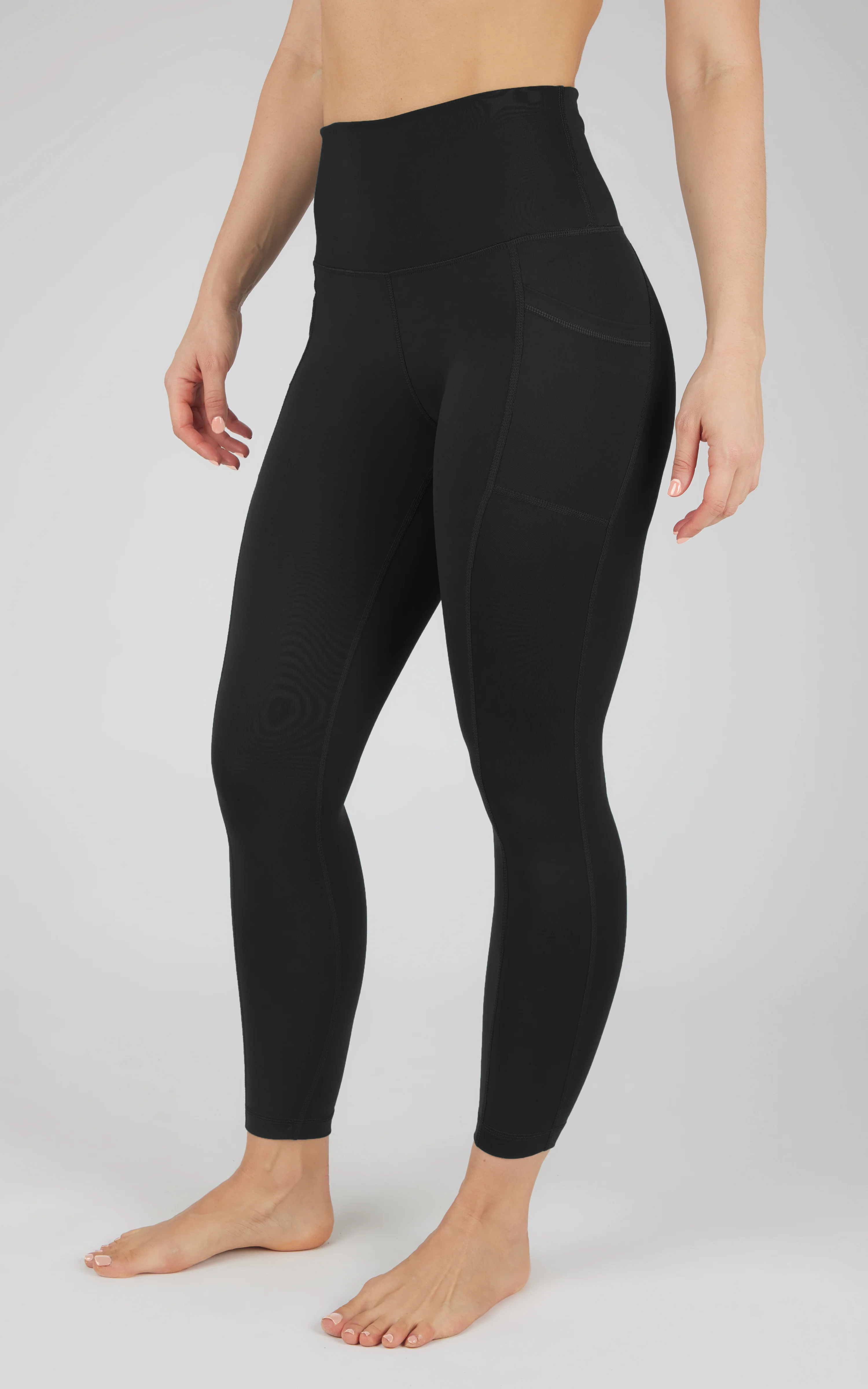 Lux Elastic Free High Waist Side Pocket 7/8 Ankle - Image 11