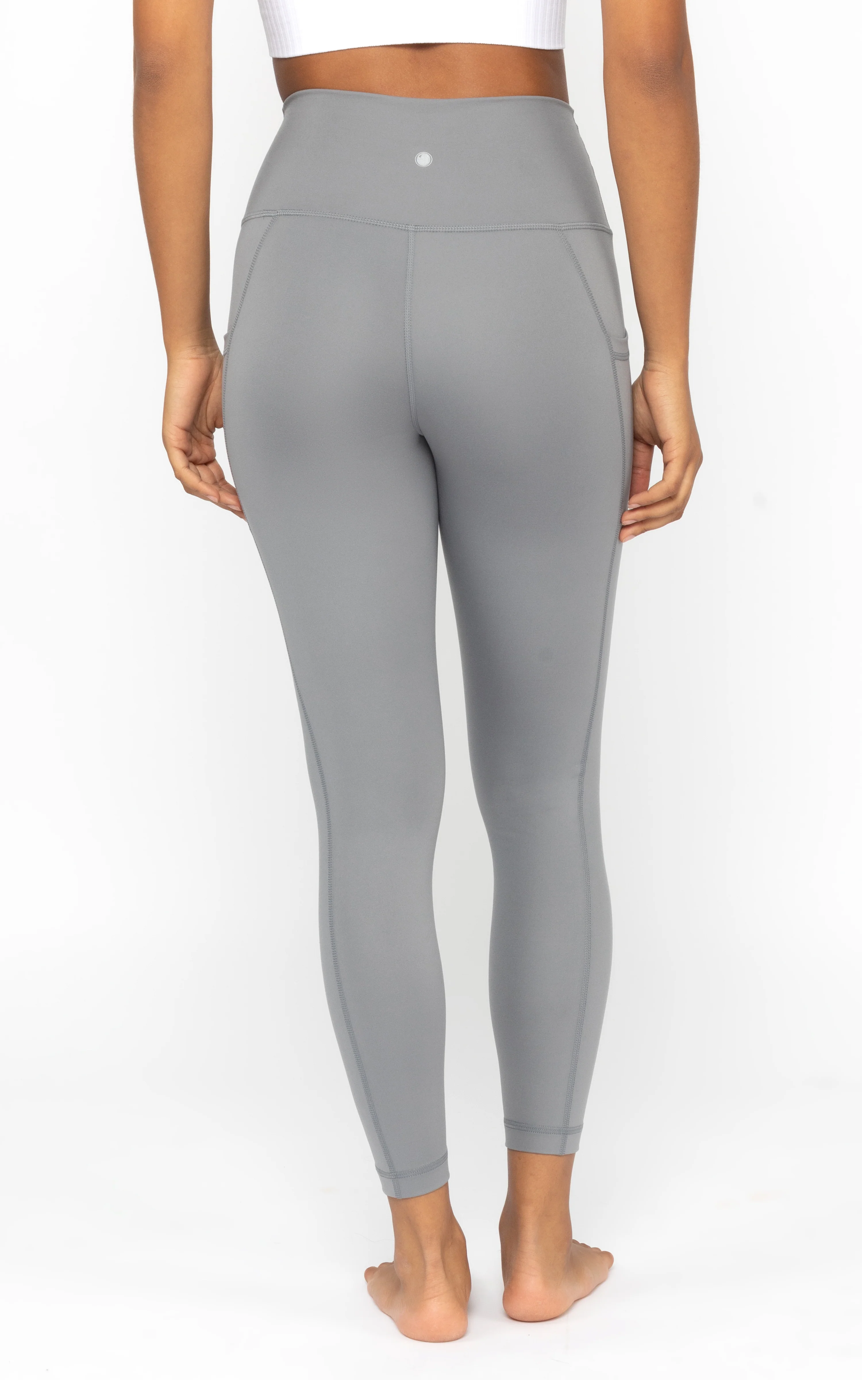 Lux Elastic Free High Waist Side Pocket 7/8 Ankle - Image 16