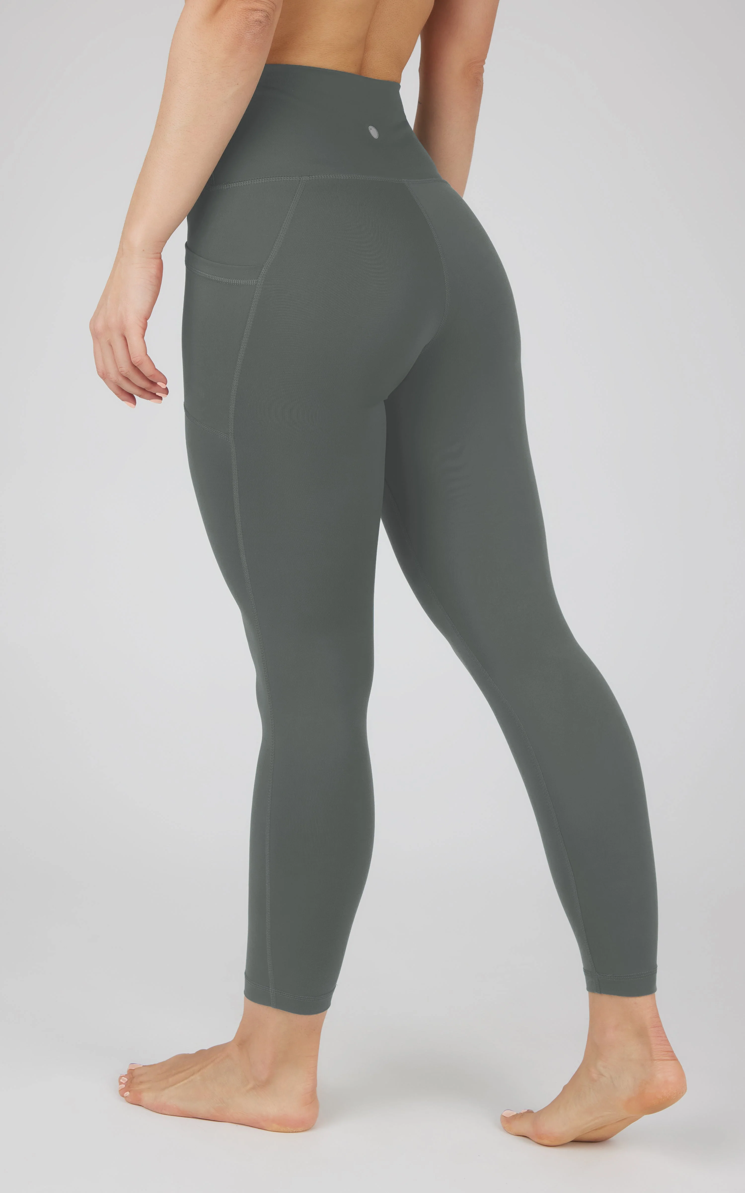 Lux Elastic Free High Waist Side Pocket 7/8 Ankle - Image 21