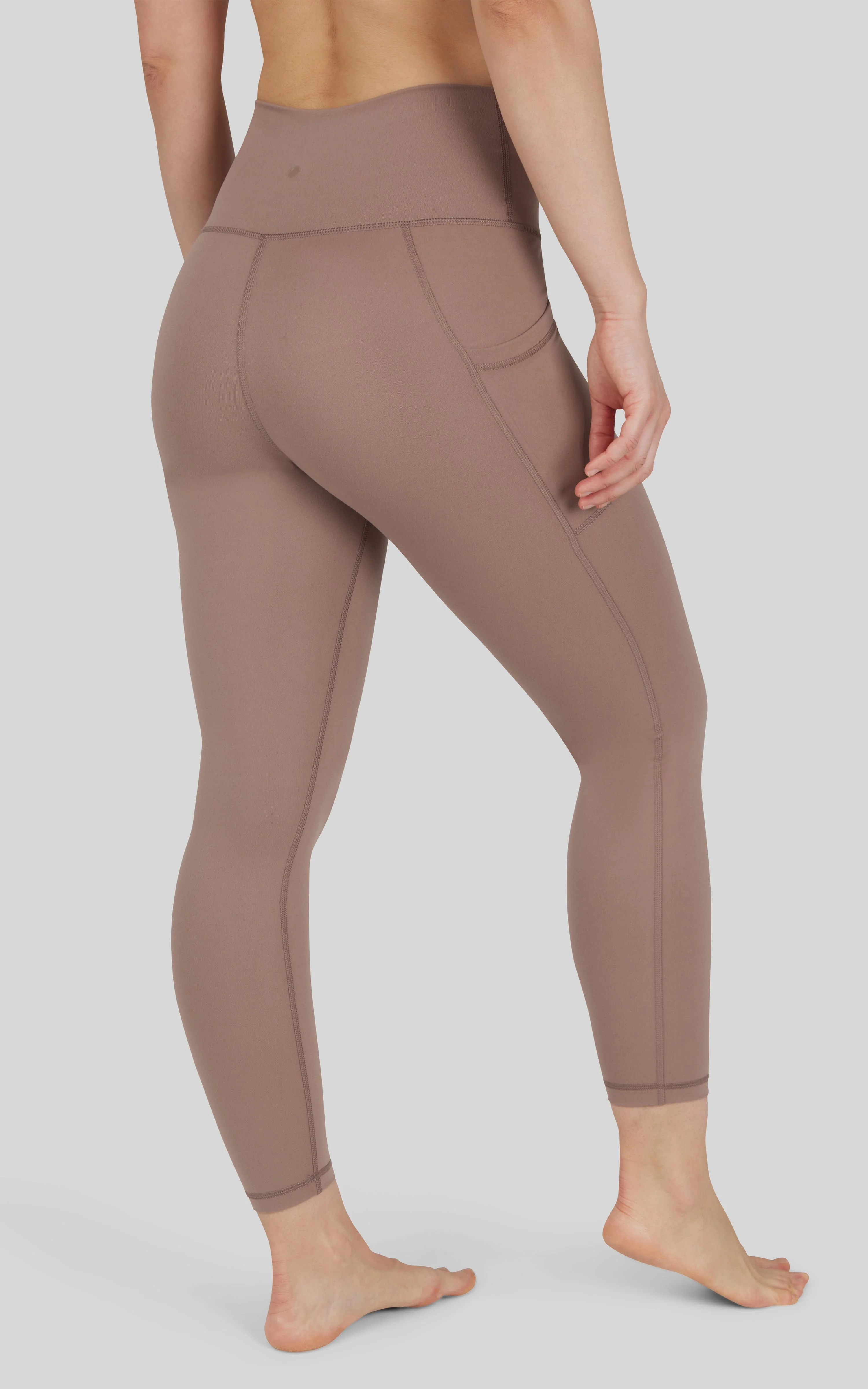 Lux Elastic Free High Waist Side Pocket 7/8 Ankle - Image 30