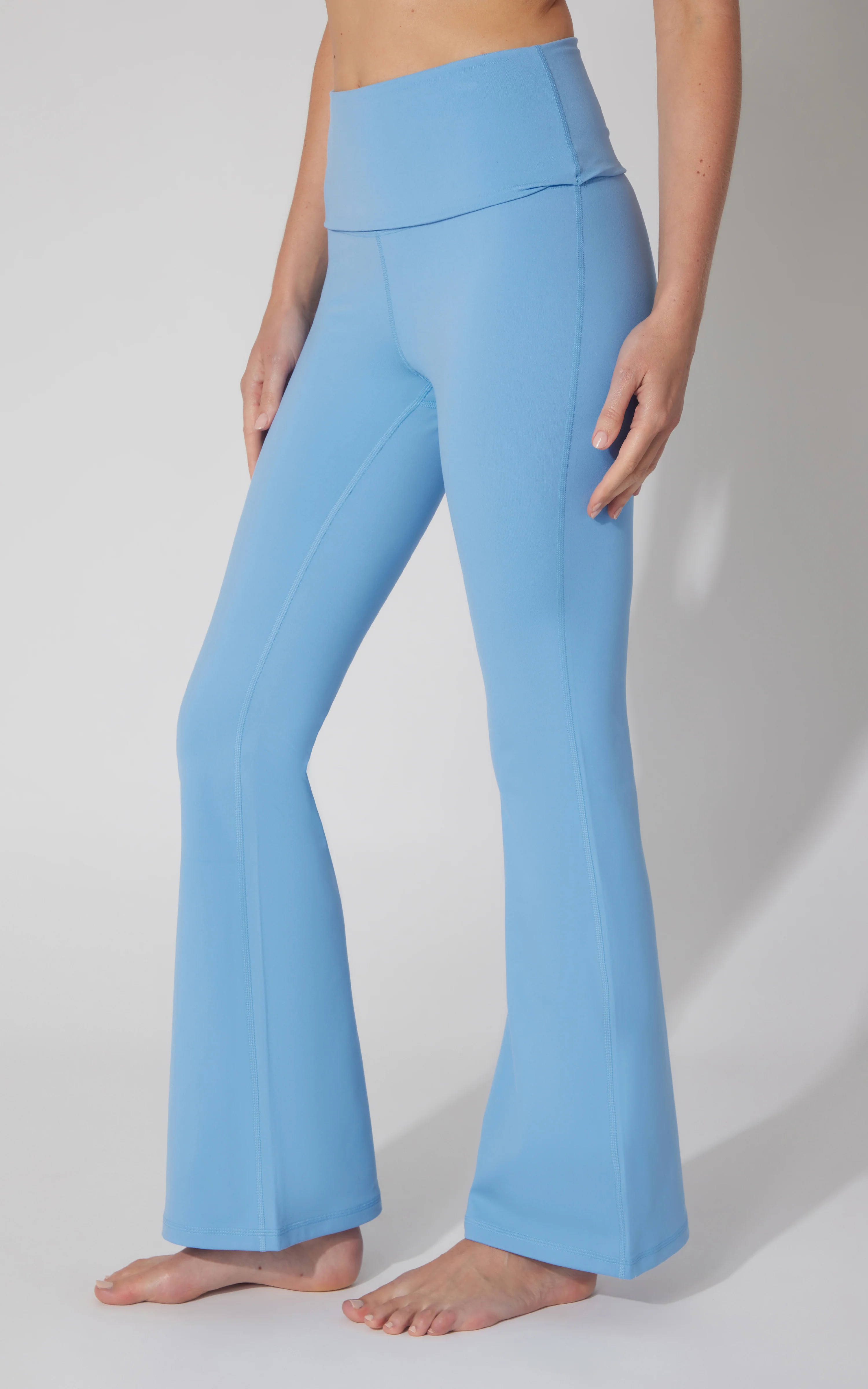 Lux Florence Fold Over 31 1/2 inch Flare Leg Pant - Image 23