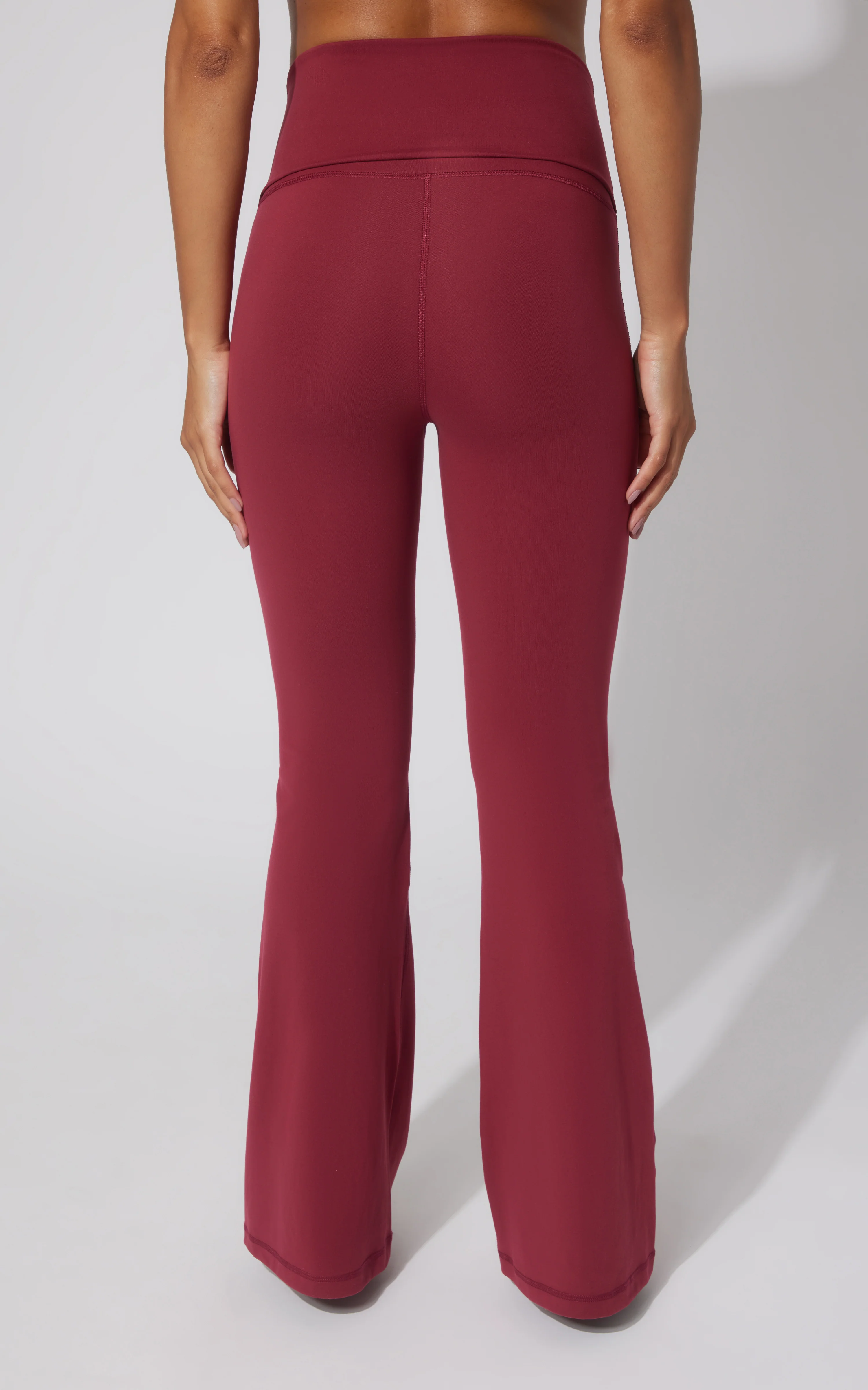 Lux Florence Fold Over 31 1/2 inch Flare Leg Pant - Image 7