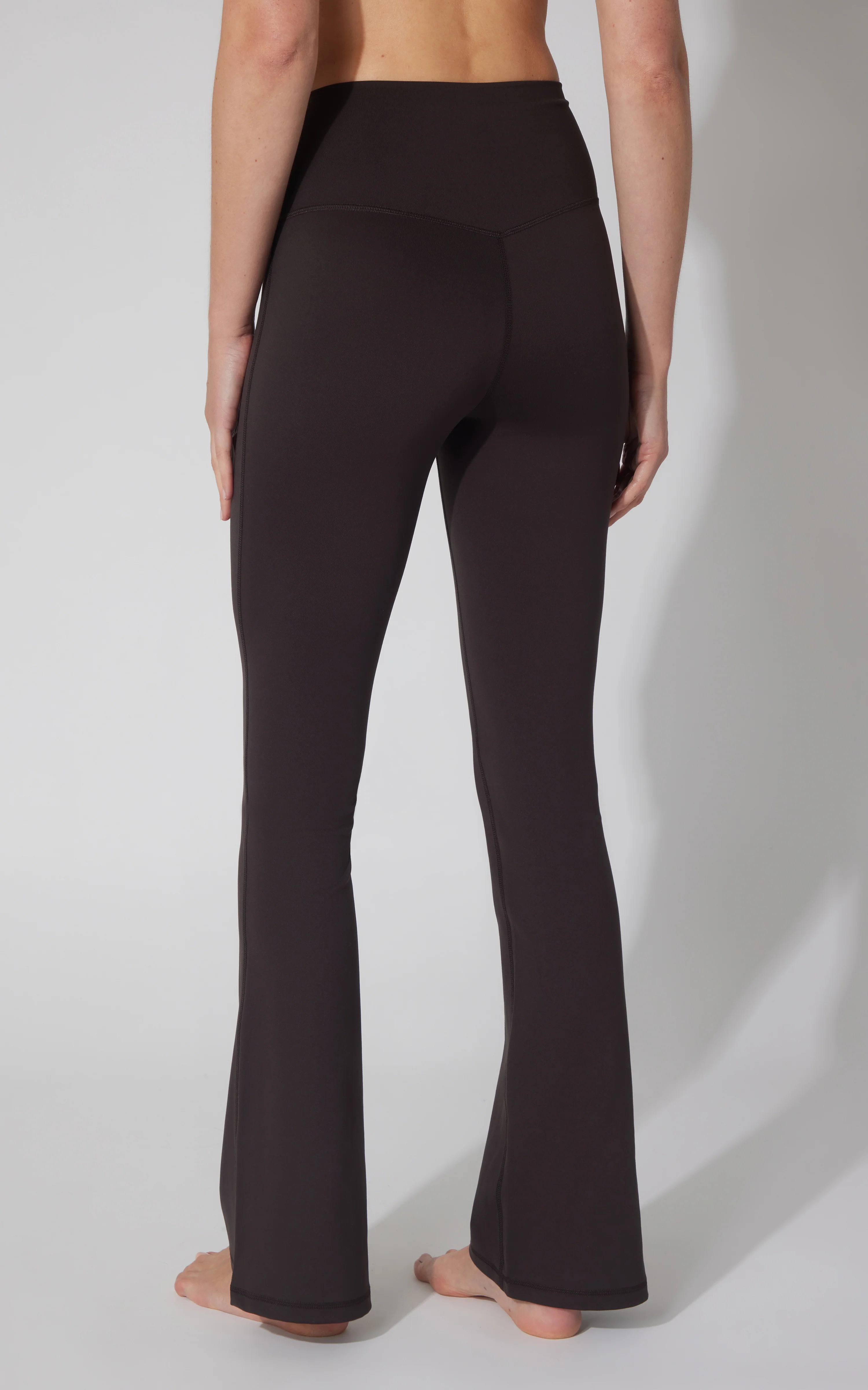 Lux Madison Crossover Elastic Free Waist 31 1/2 inch Flare Leg Pant - Image 13