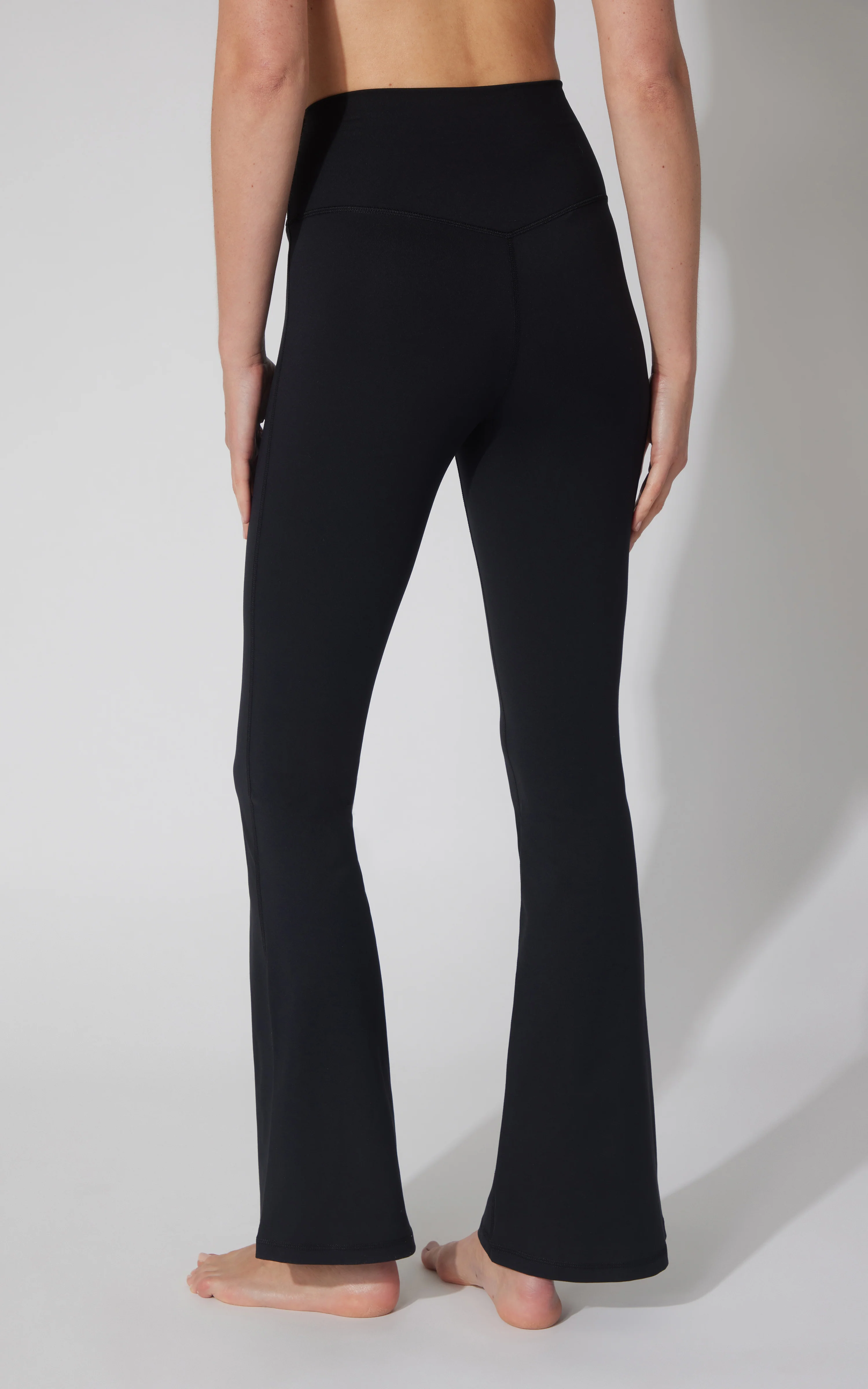 Lux Madison Crossover Elastic Free Waist 31 1/2 inch Flare Leg Pant - Image 22