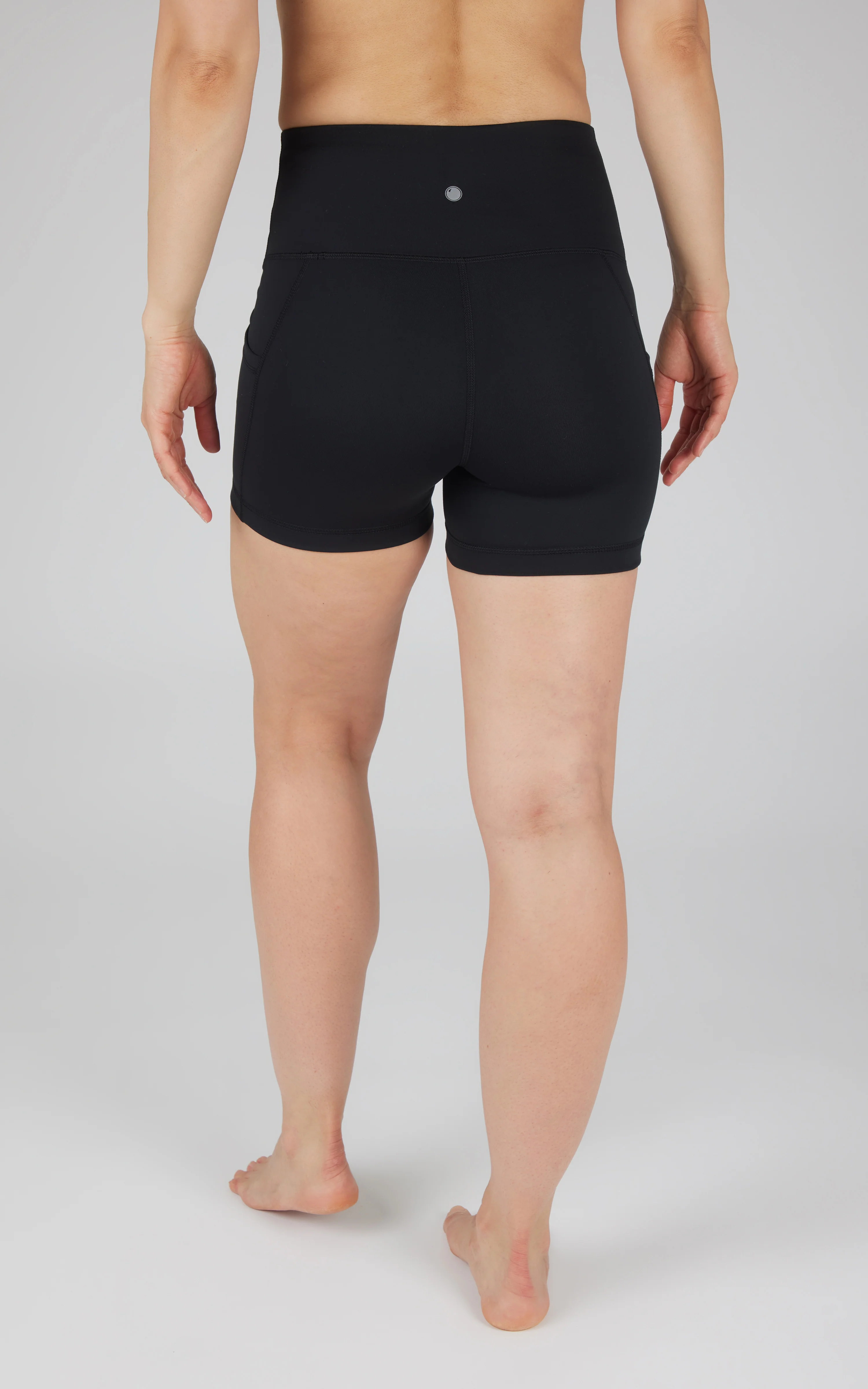 Lux Polygiene Tribeca High Waist 3 1/2" Short with Side Pockets - Image 11