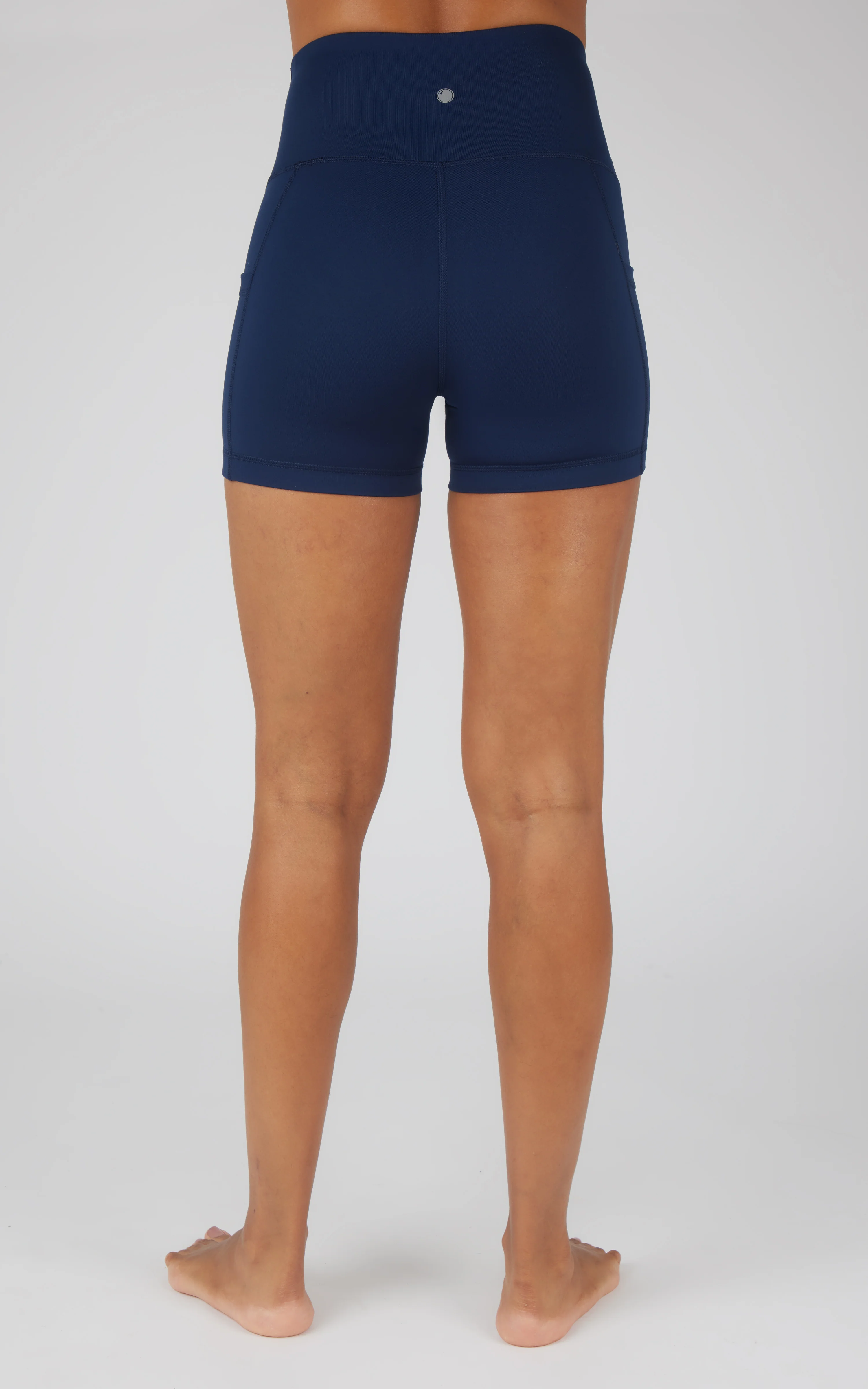 Lux Polygiene Tribeca High Waist 3 1/2" Short with Side Pockets - Image 3