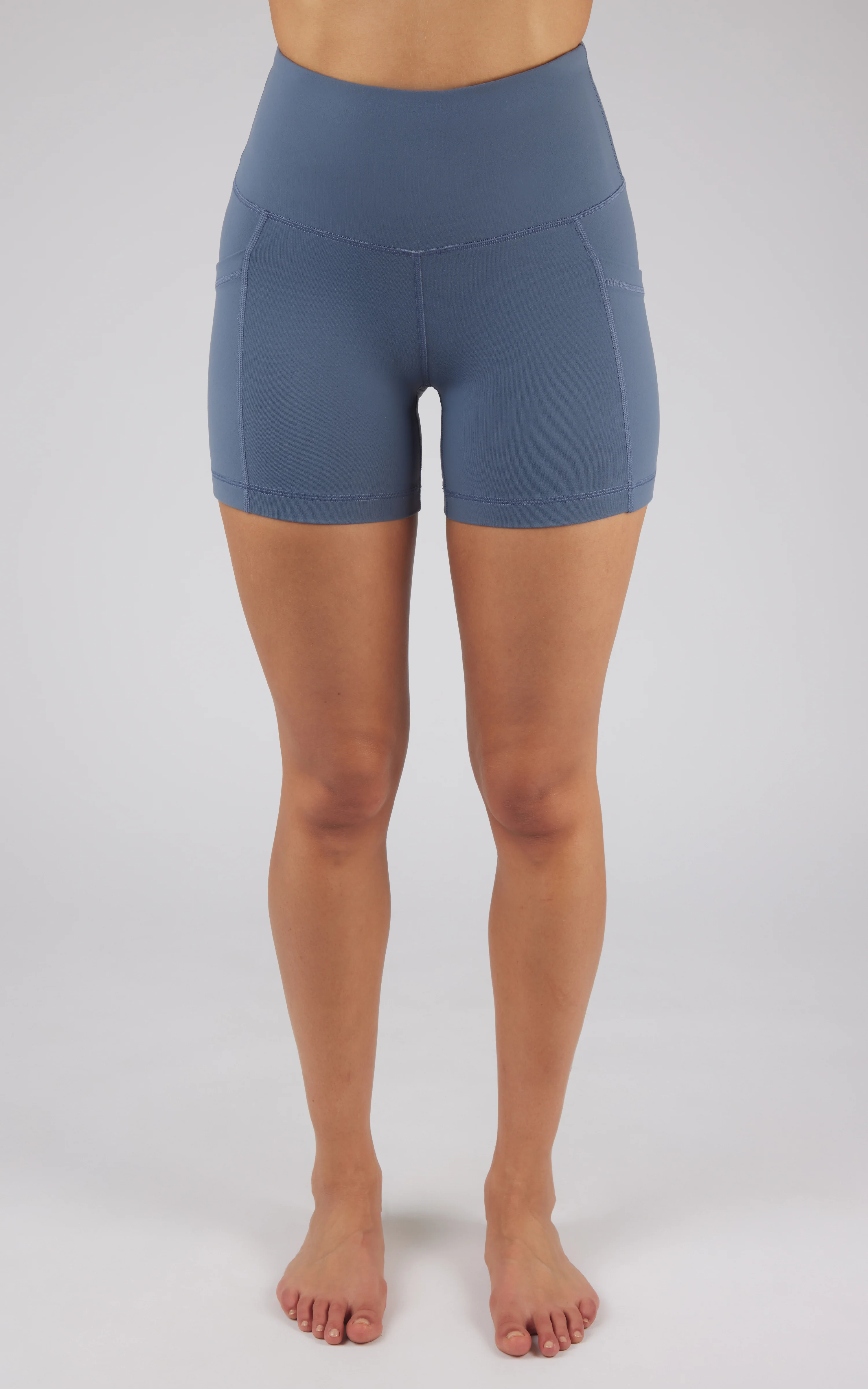 Lux Tribeca 5" High Waist Side Pocket Bike Short - Image 4