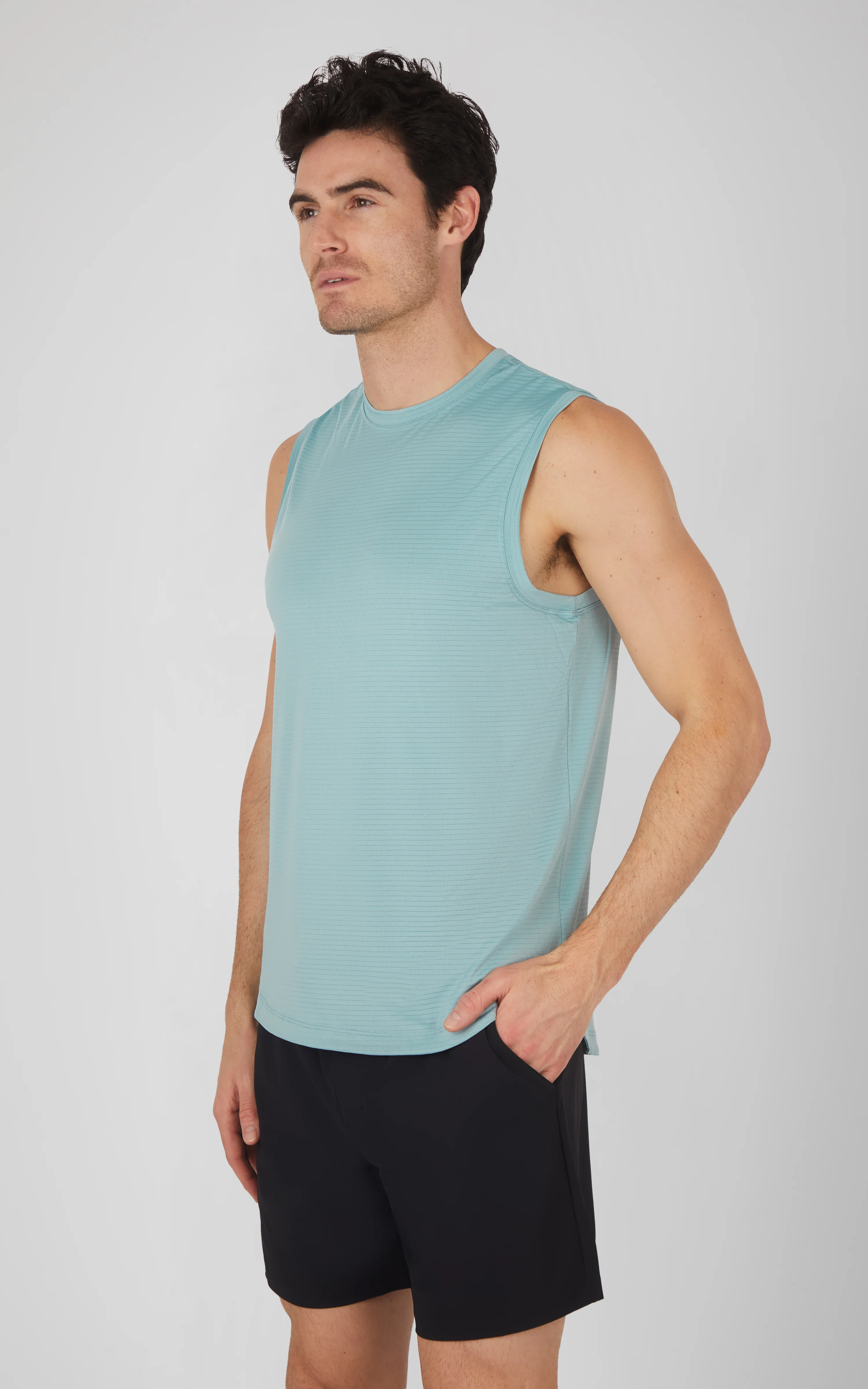 Men's Air Sense Iconic Textured Muscle Tank - Image 10