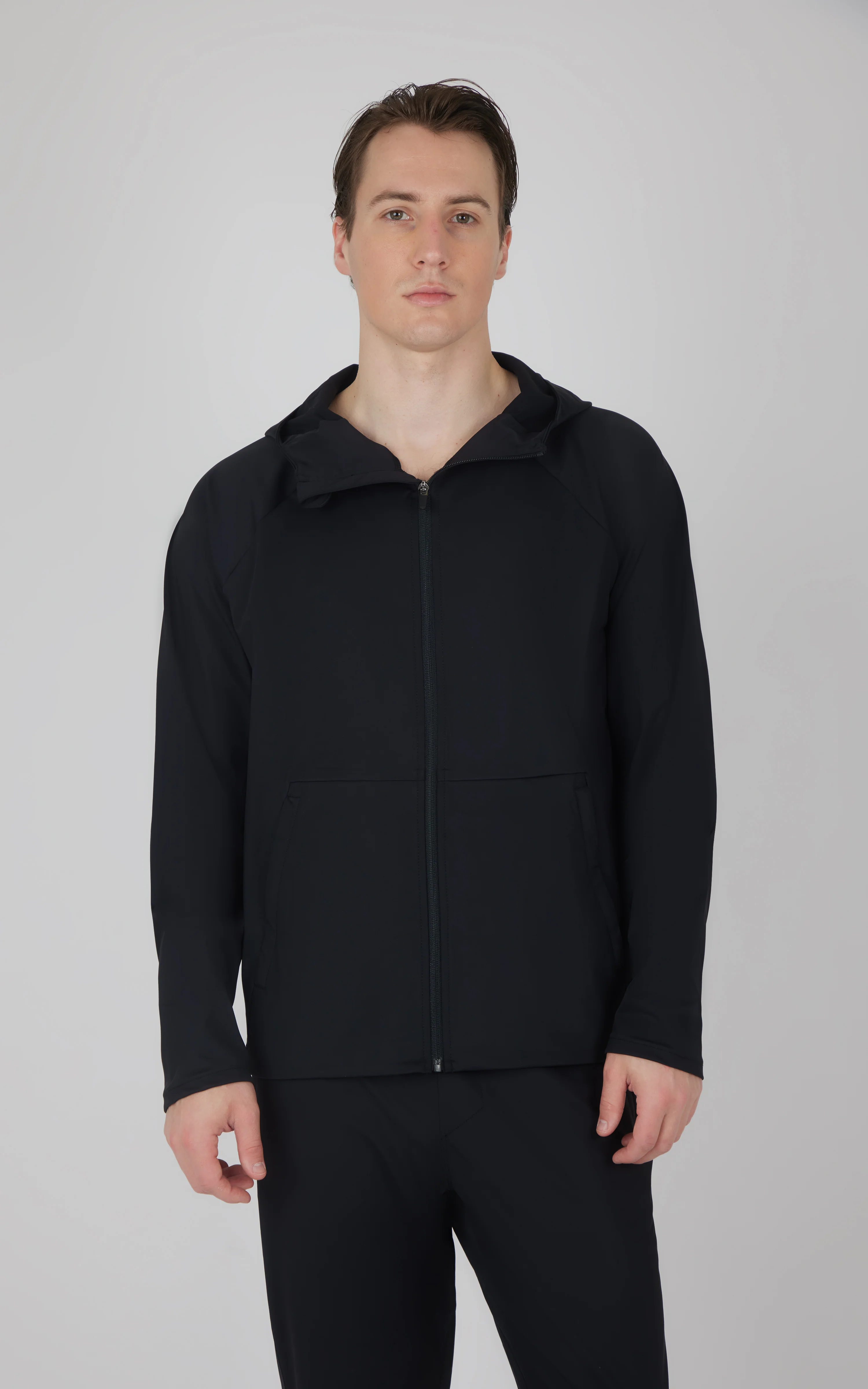 Men's Brushed Warp Full Zip Hoodie - Image 3