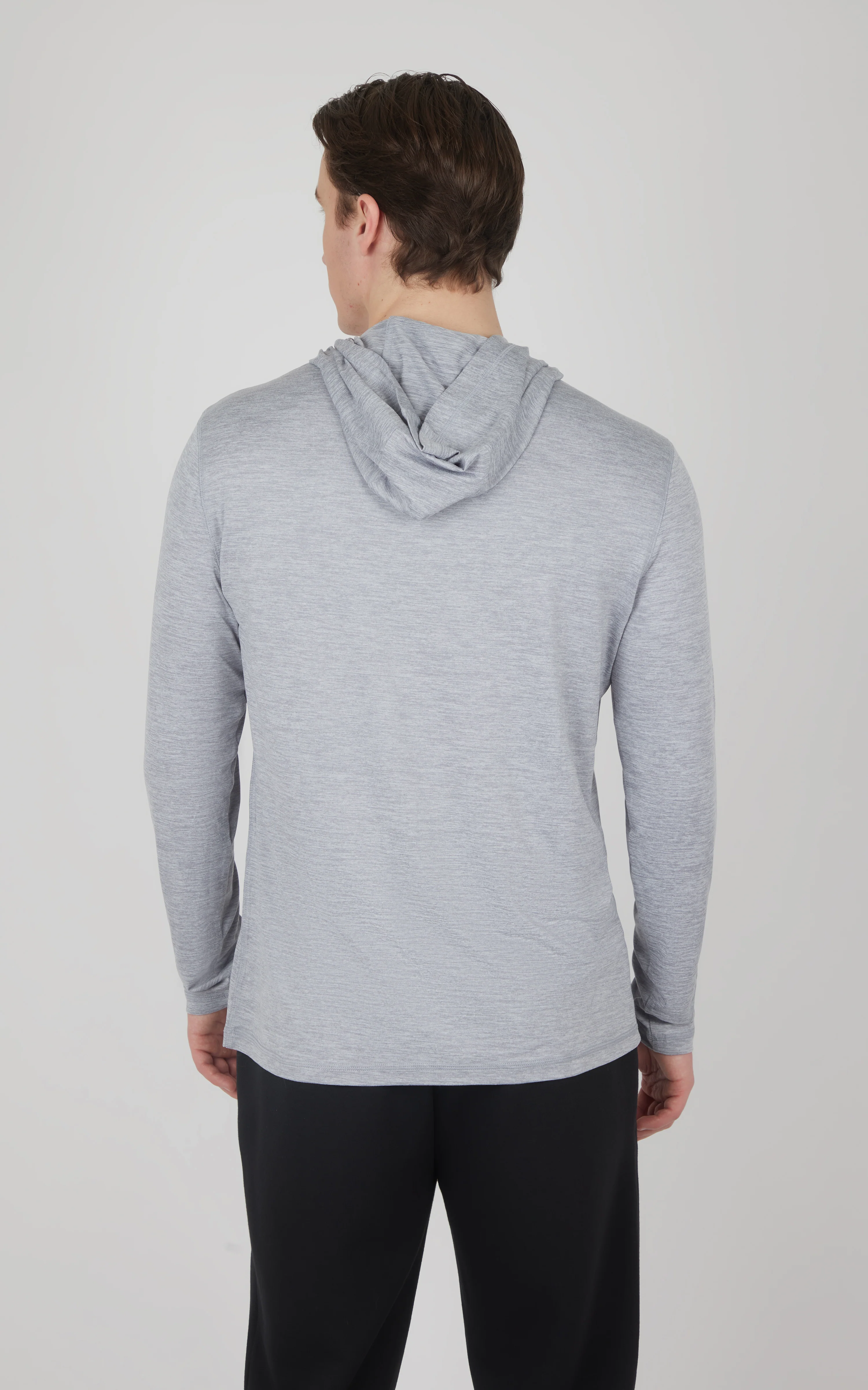Men's Cationic Long Sleeve Hooded Shirt - Image 15