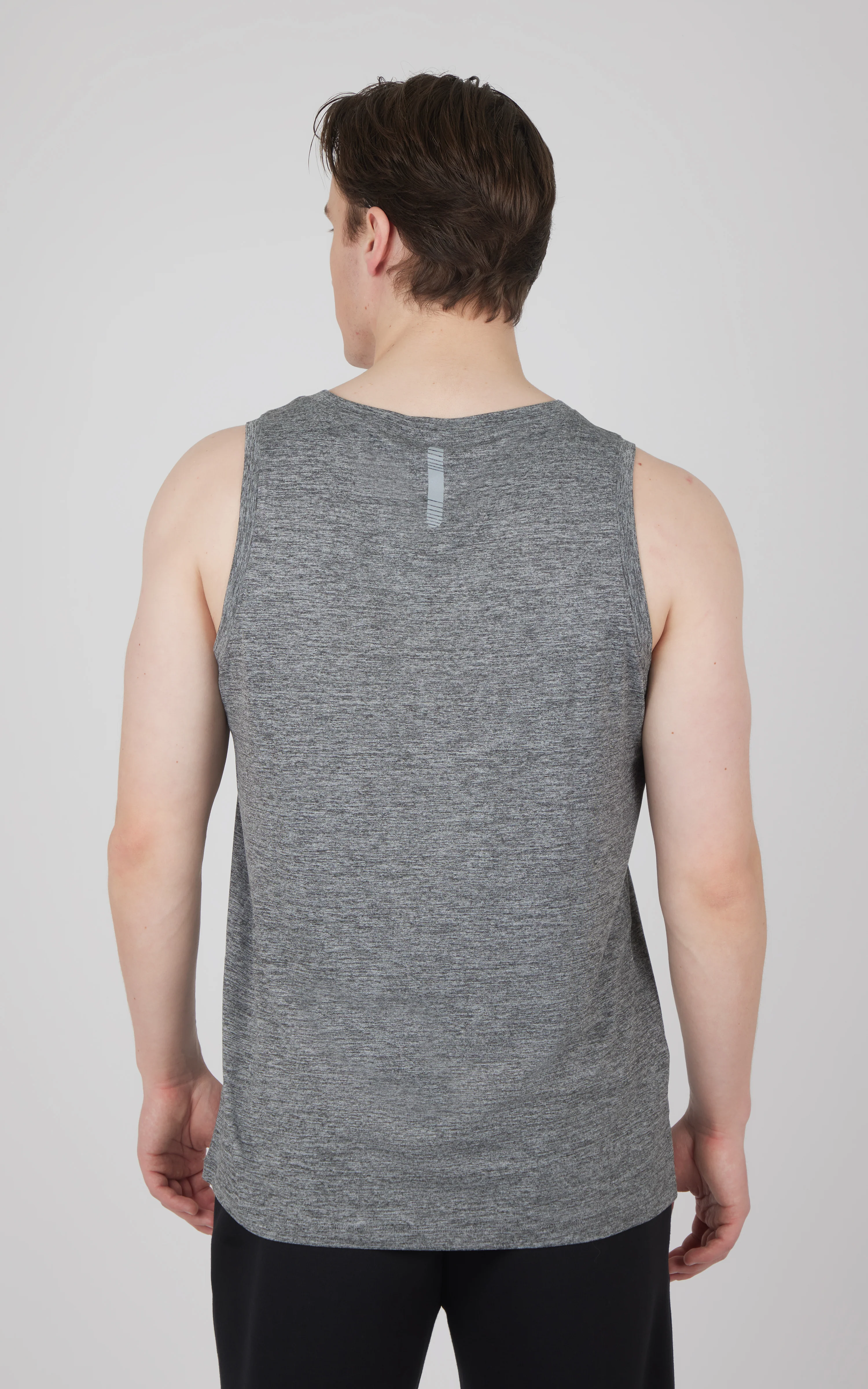 Men's Cationic Two Tone Heather Pace Muscle Tank - Image 12