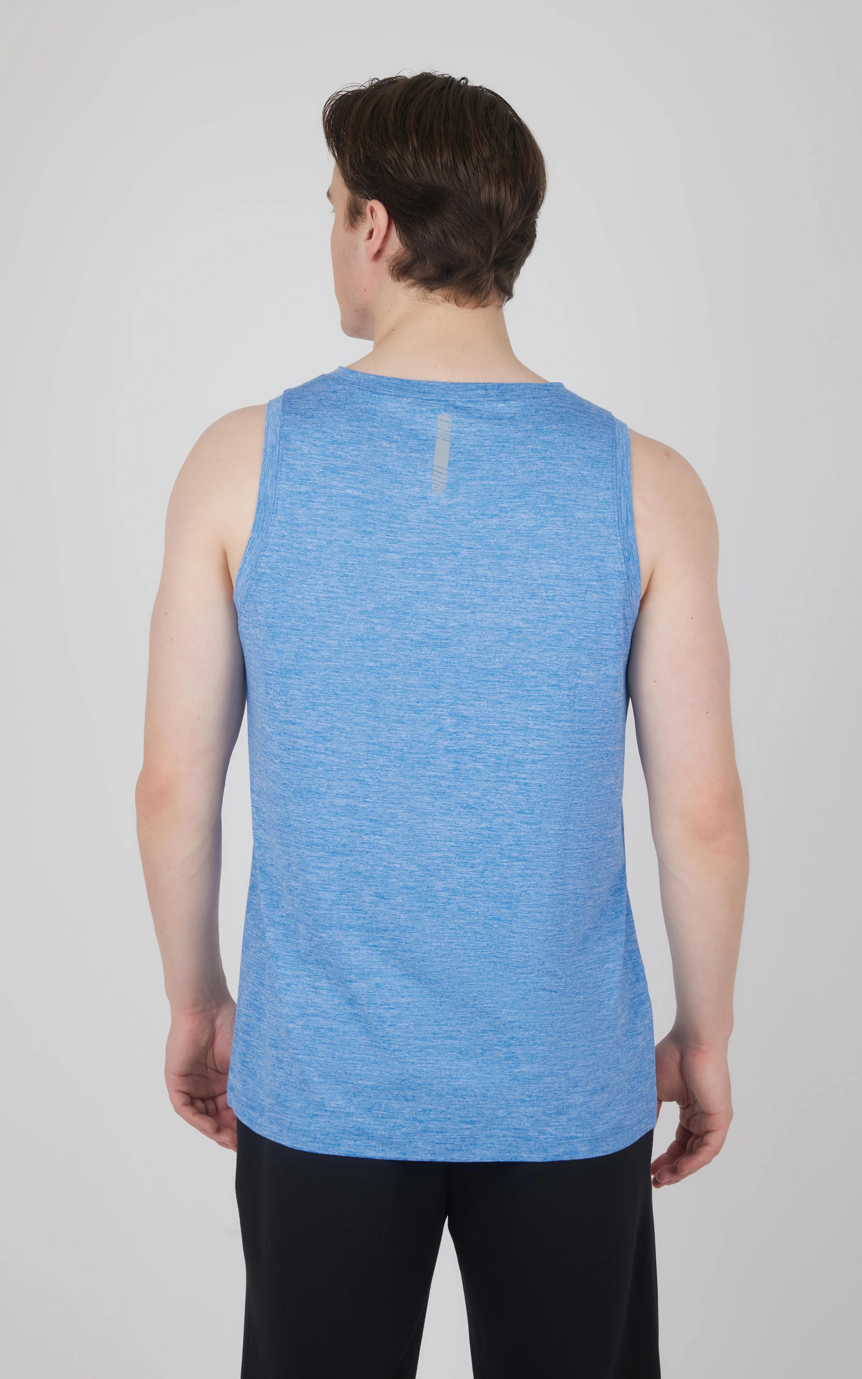 Men's Cationic Two Tone Heather Pace Muscle Tank - Image 3