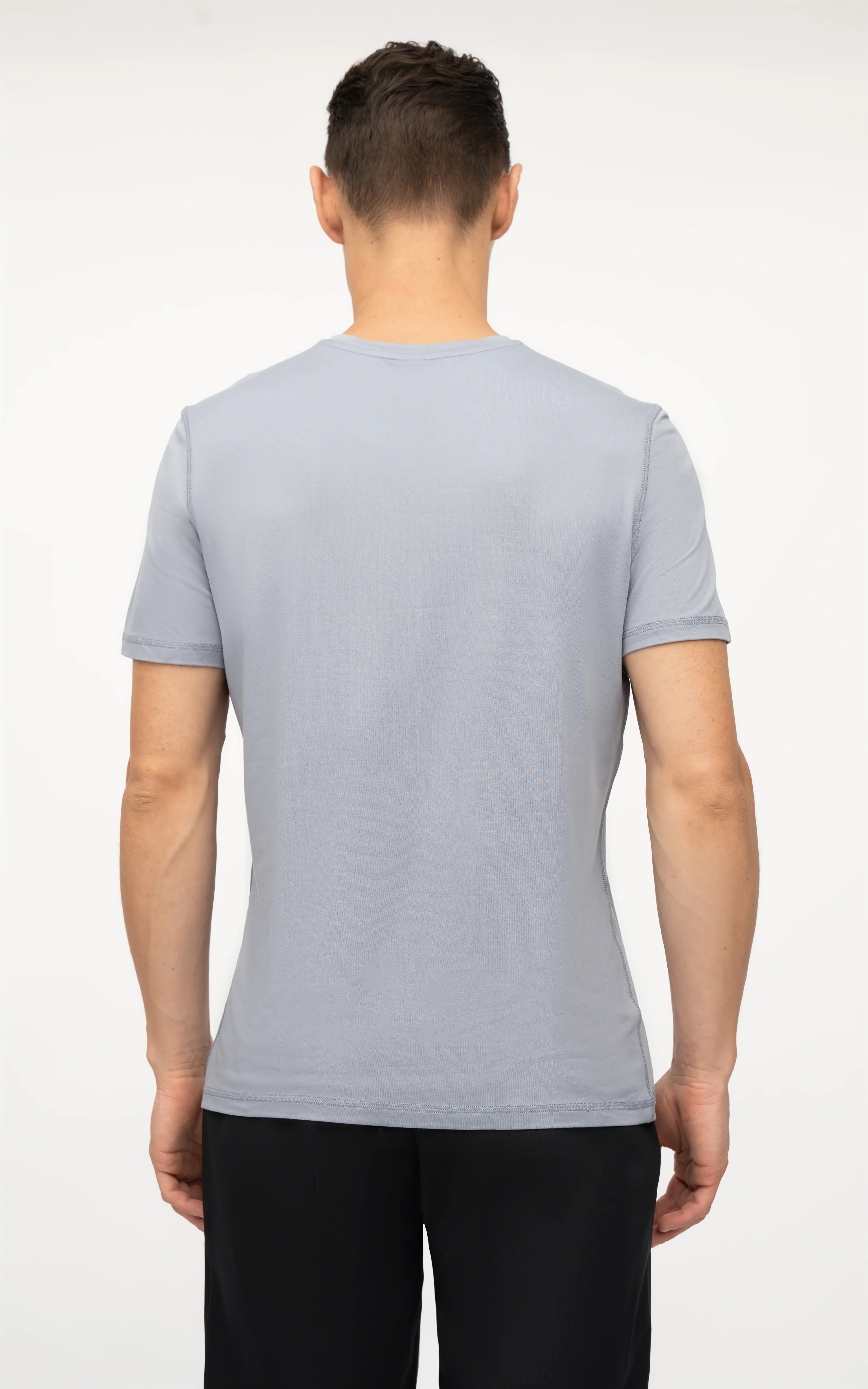 Men's V-Neck Short Sleeve Shirt - Image 8