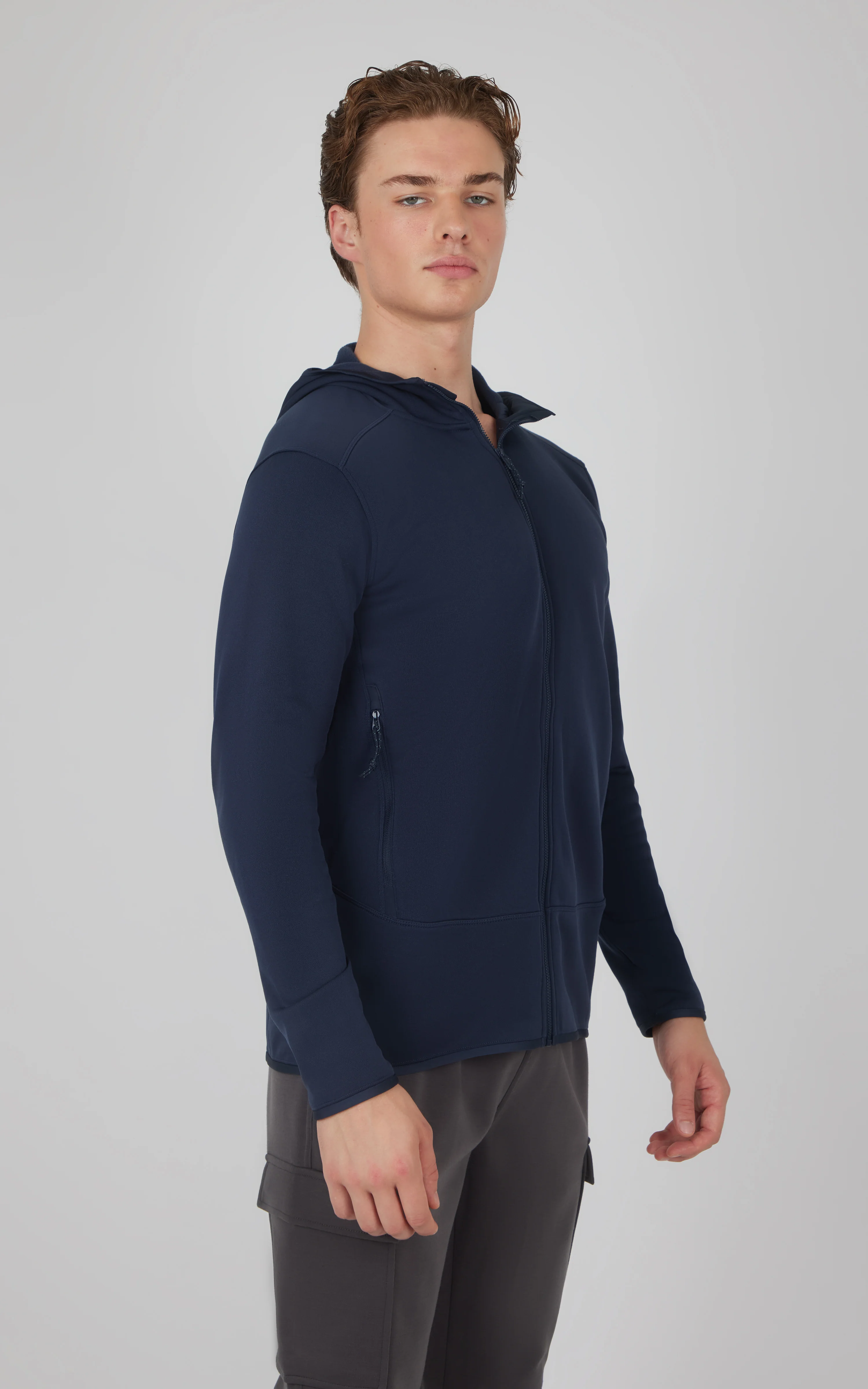 Men's Softlite Fleece Inside Hoodie Jacket - Image 8