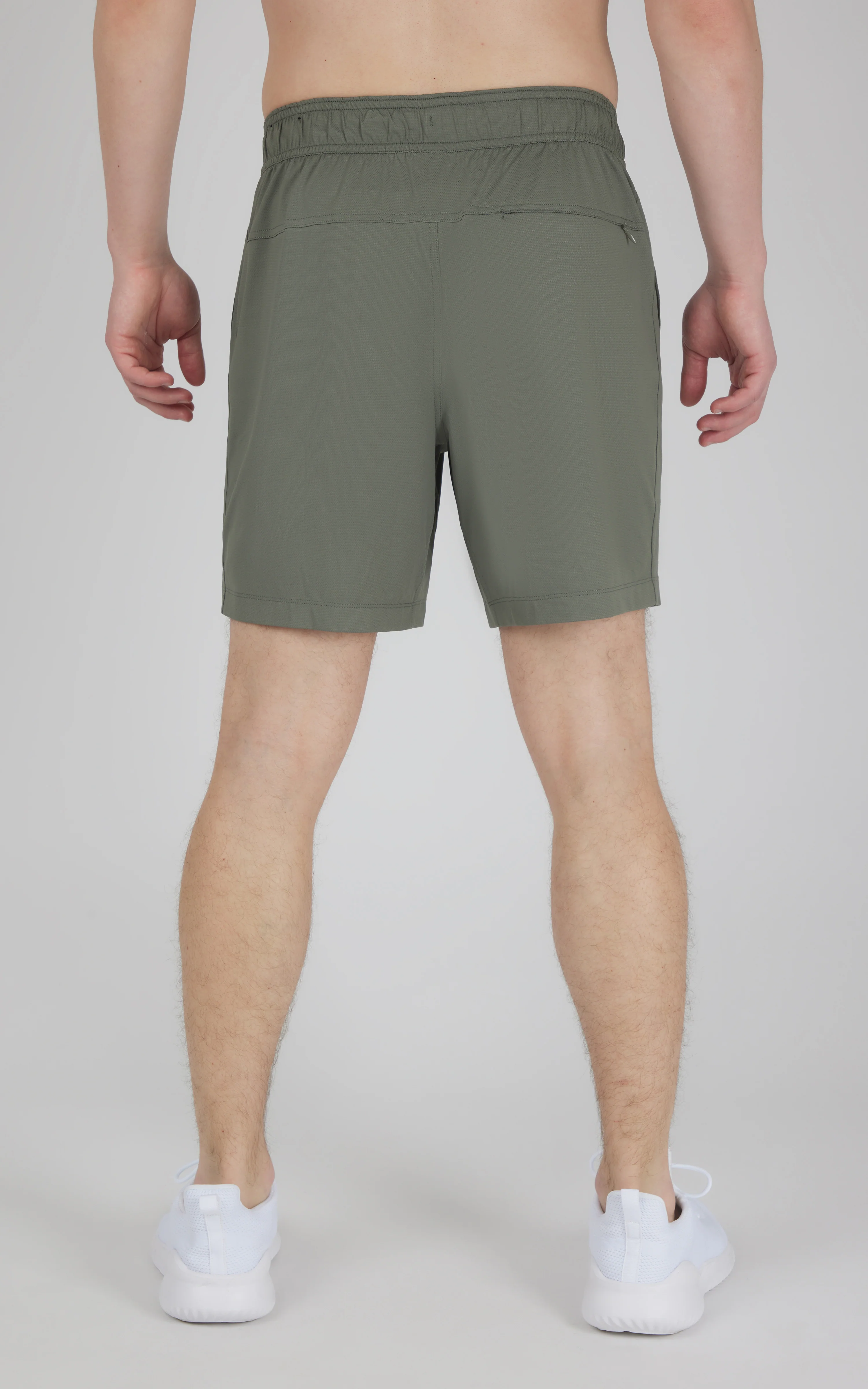 Men's Knit Stretch Pique Power 7" Shorts - Image 6