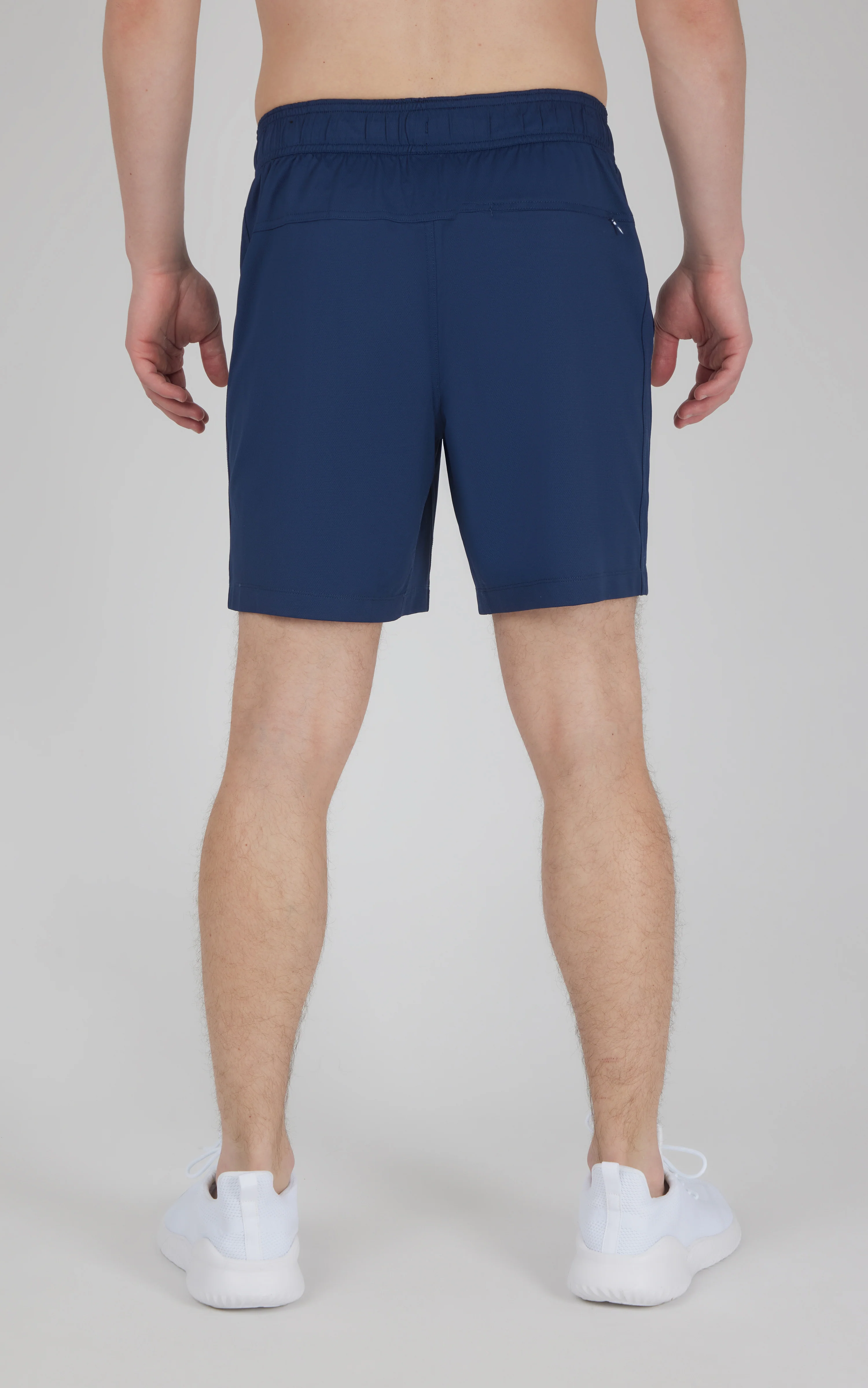 Men's Knit Stretch Pique Power 7" Shorts - Image 8