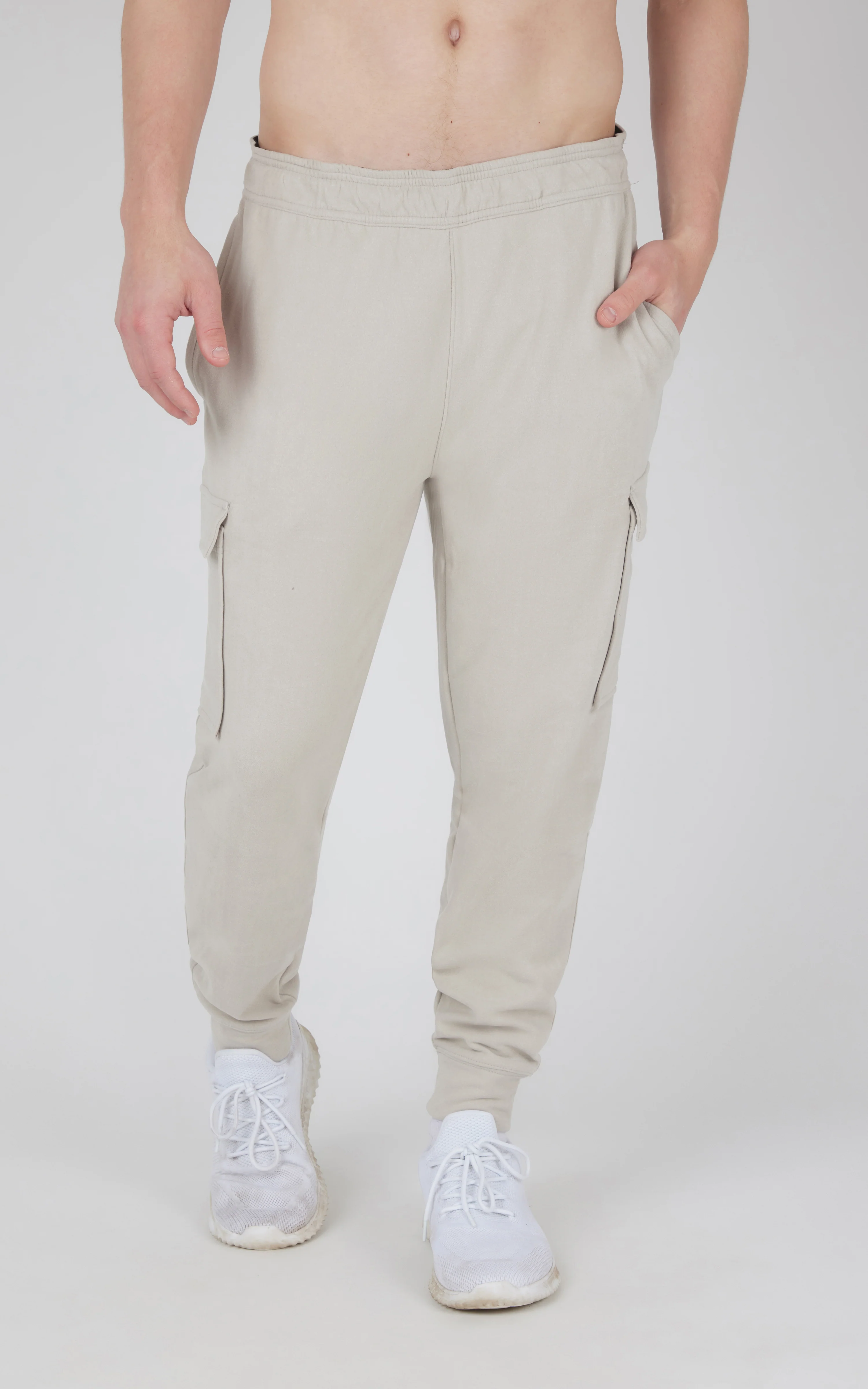 Men's Ultra Melange James Fleece Cargo Jogger - Image 13