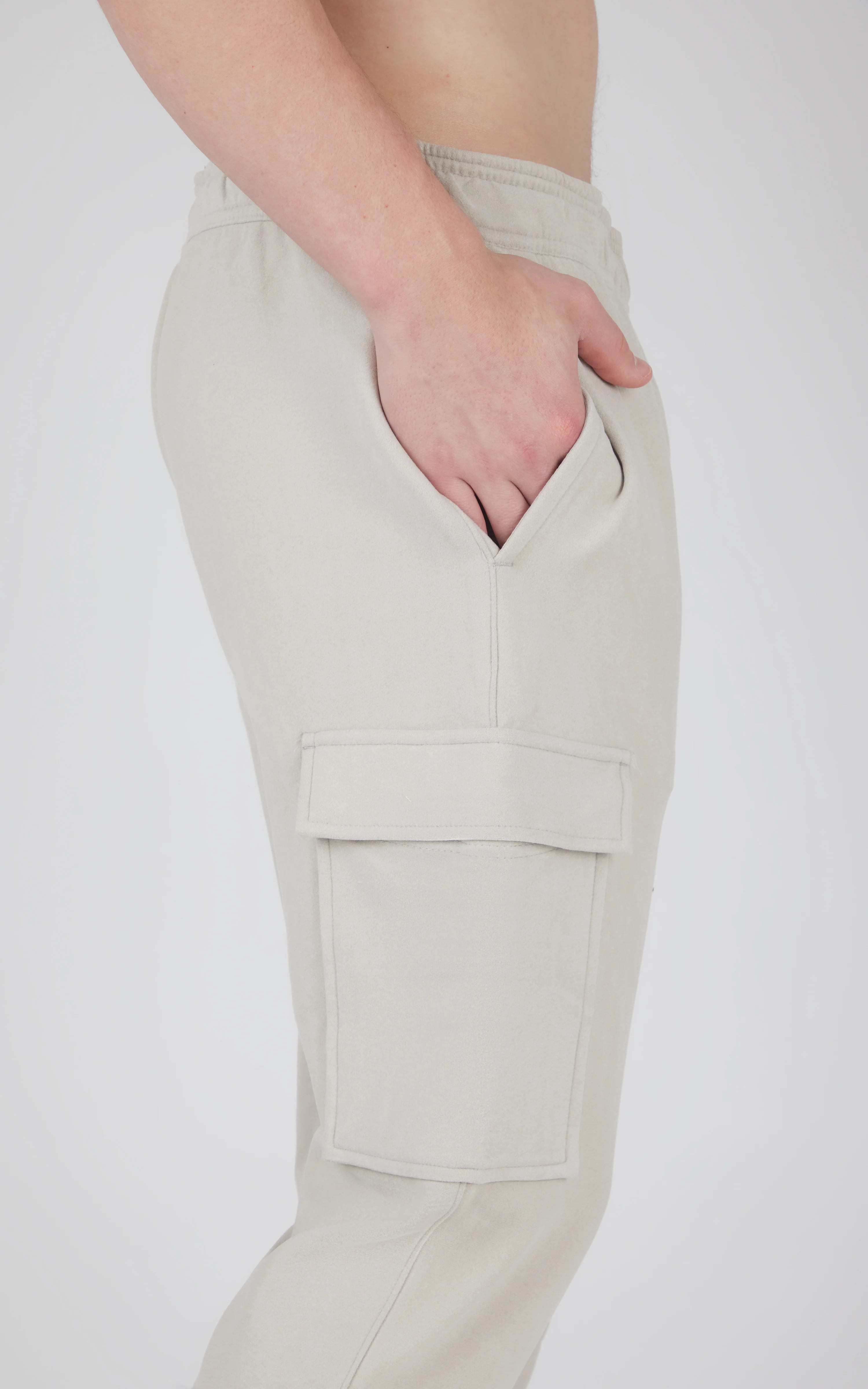 Men's Ultra Melange James Fleece Cargo Jogger - Image 15