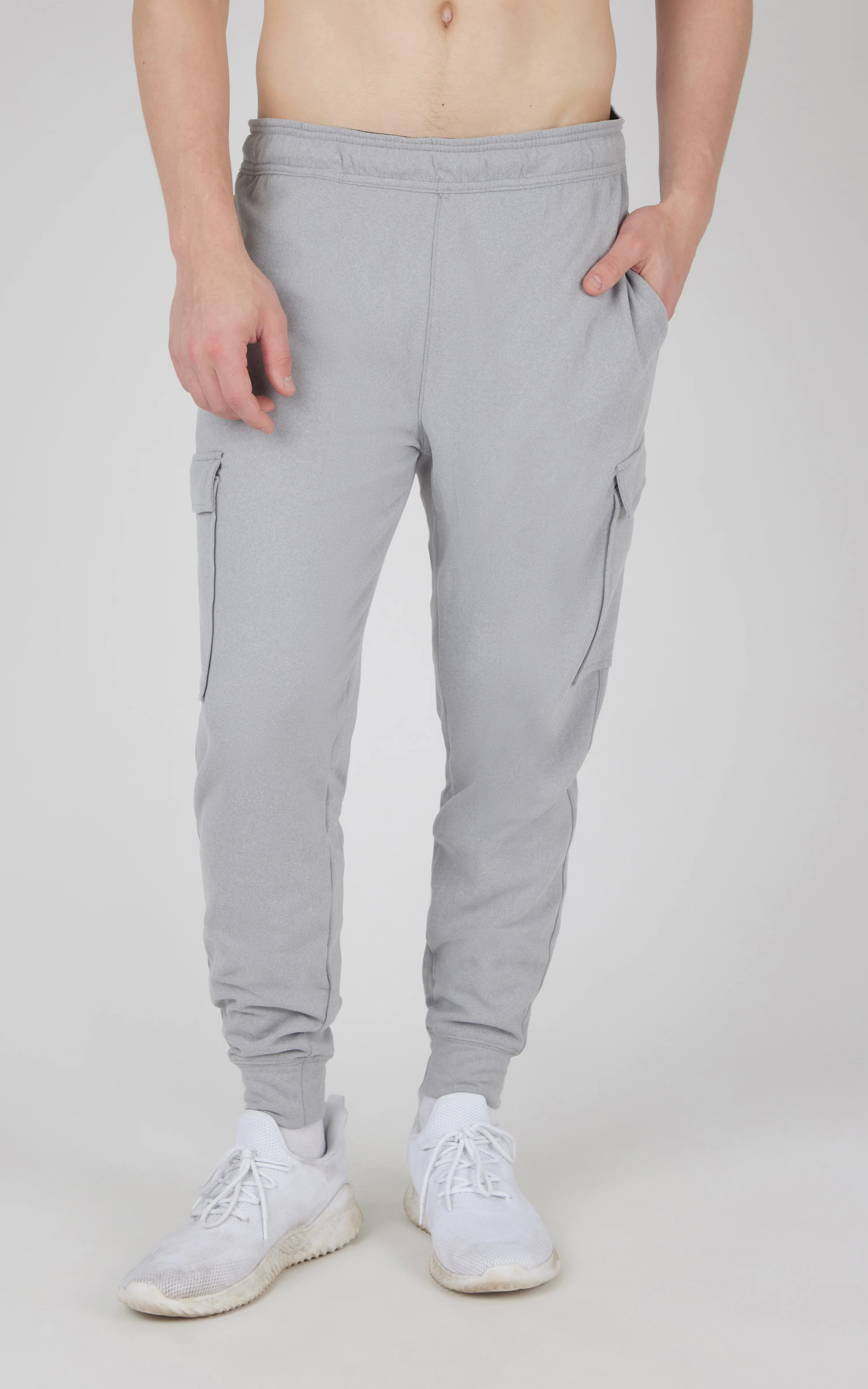Men's Ultra Melange James Fleece Cargo Jogger - Image 17