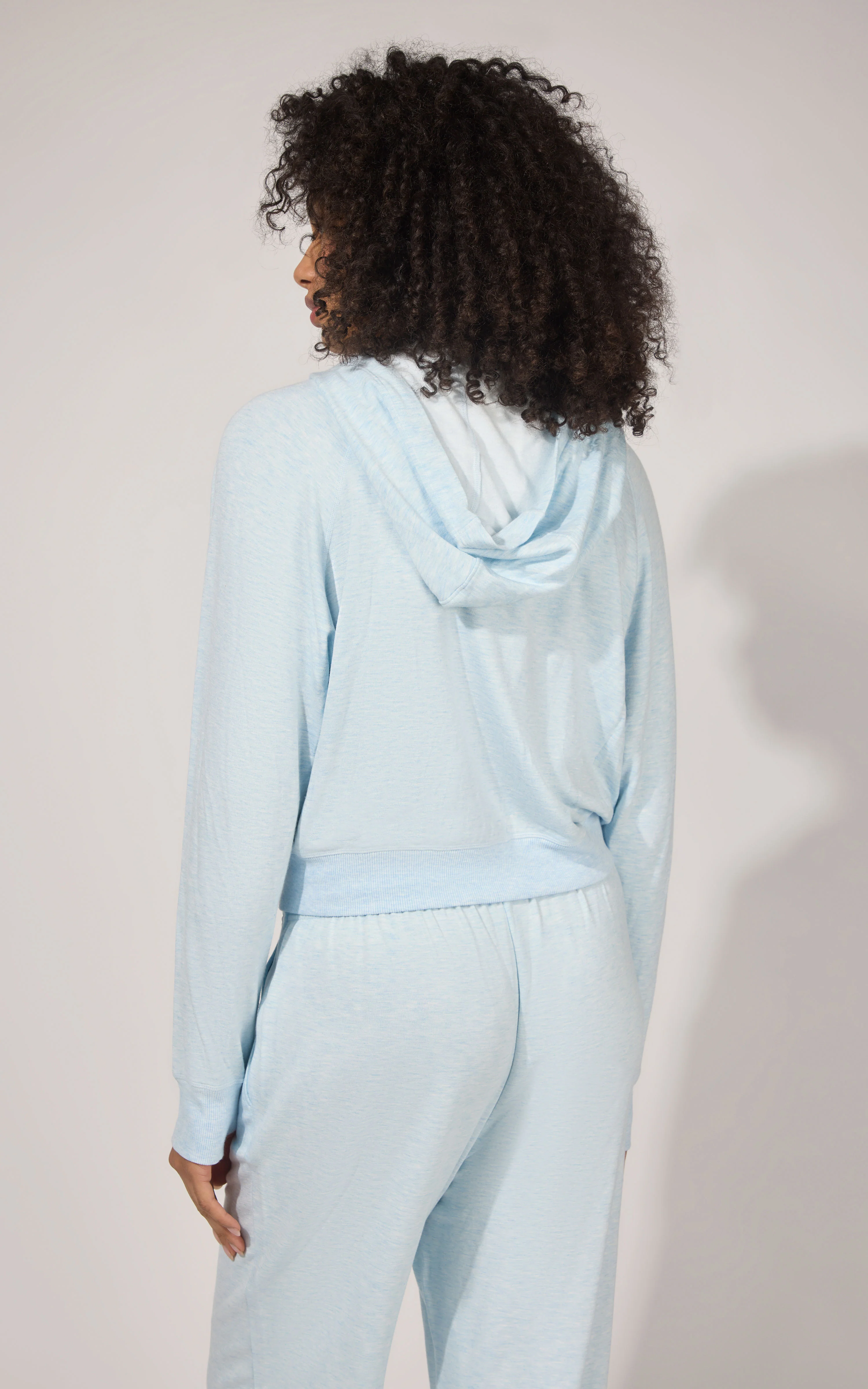 Modal Terry Full Zip Hoodie - Image 4