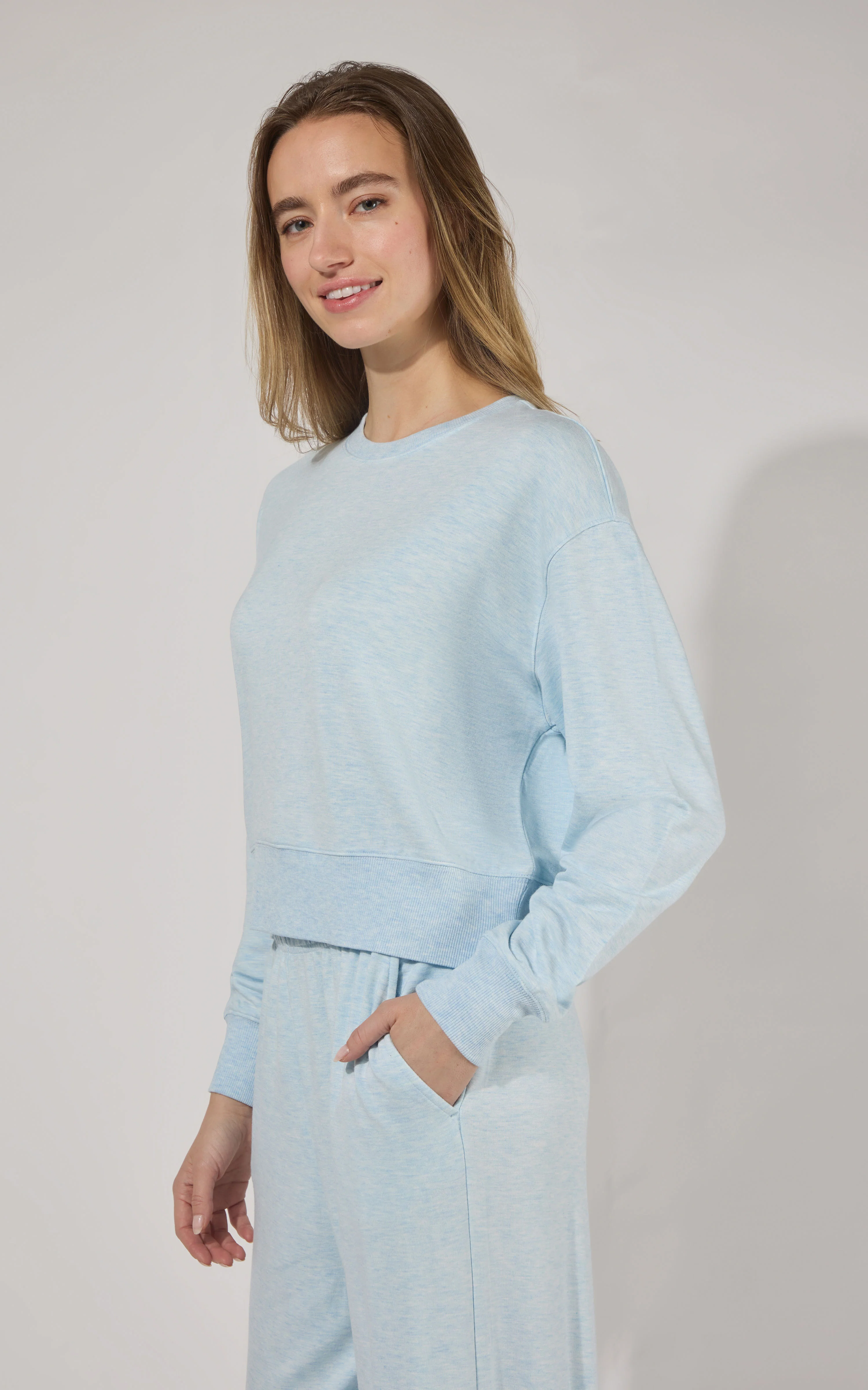 Modal Terry Crew Long Sleeve - Image 15