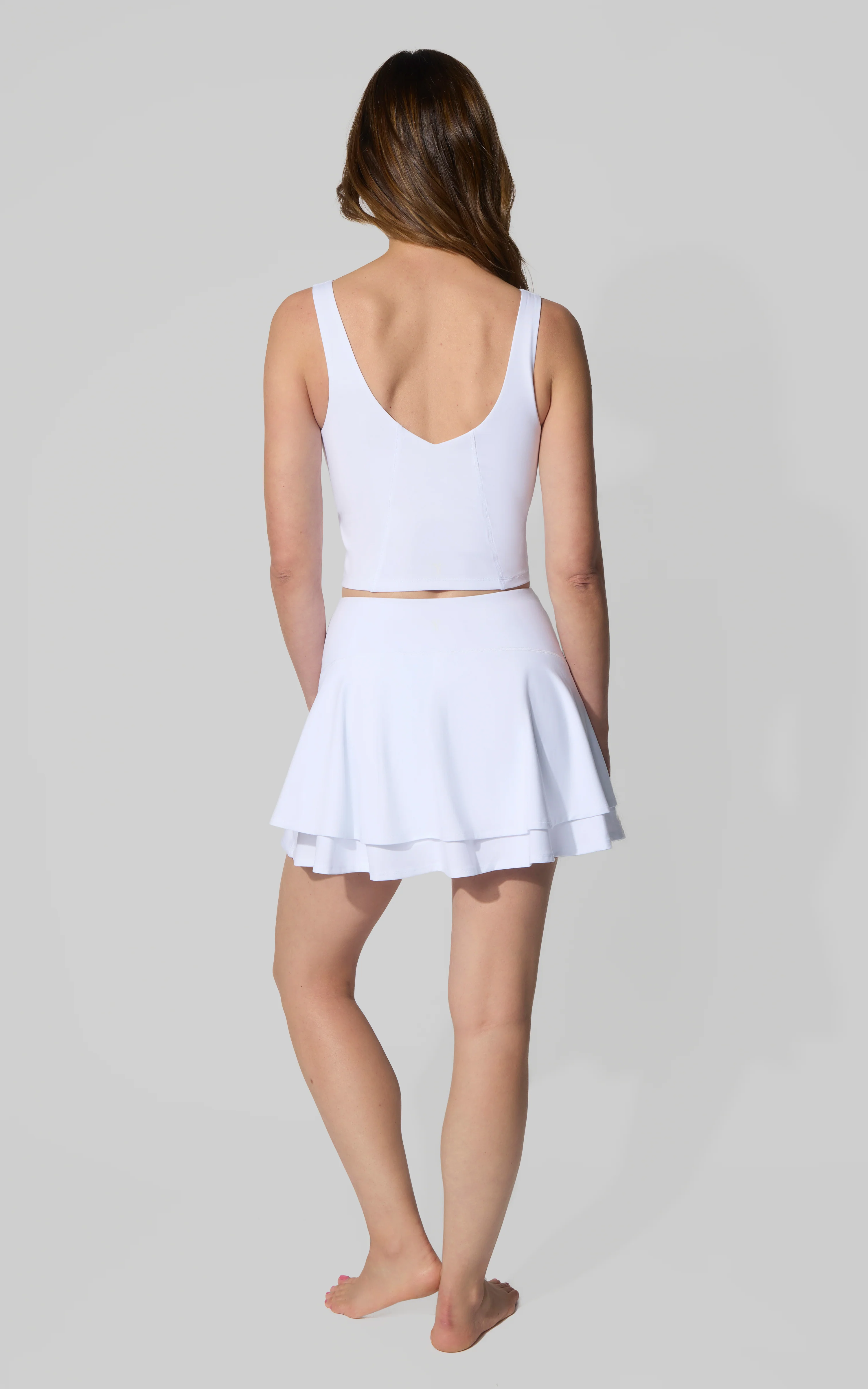 Nude Tech Double Layer Skort Set - Image 23