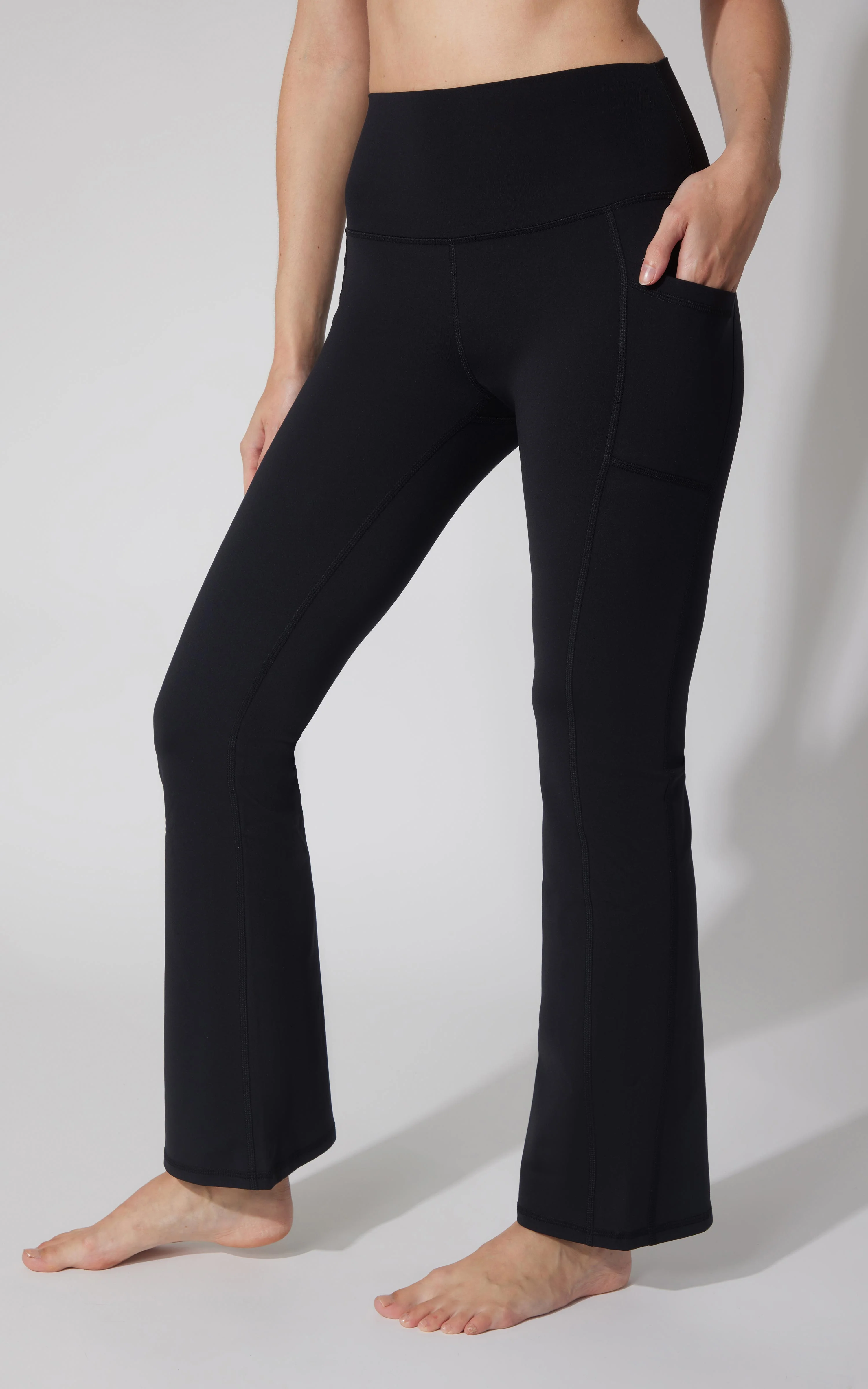 Polarlux Tribeca Elastic Free 29.5" Side Pocket Flare Leg Pant - Image 10