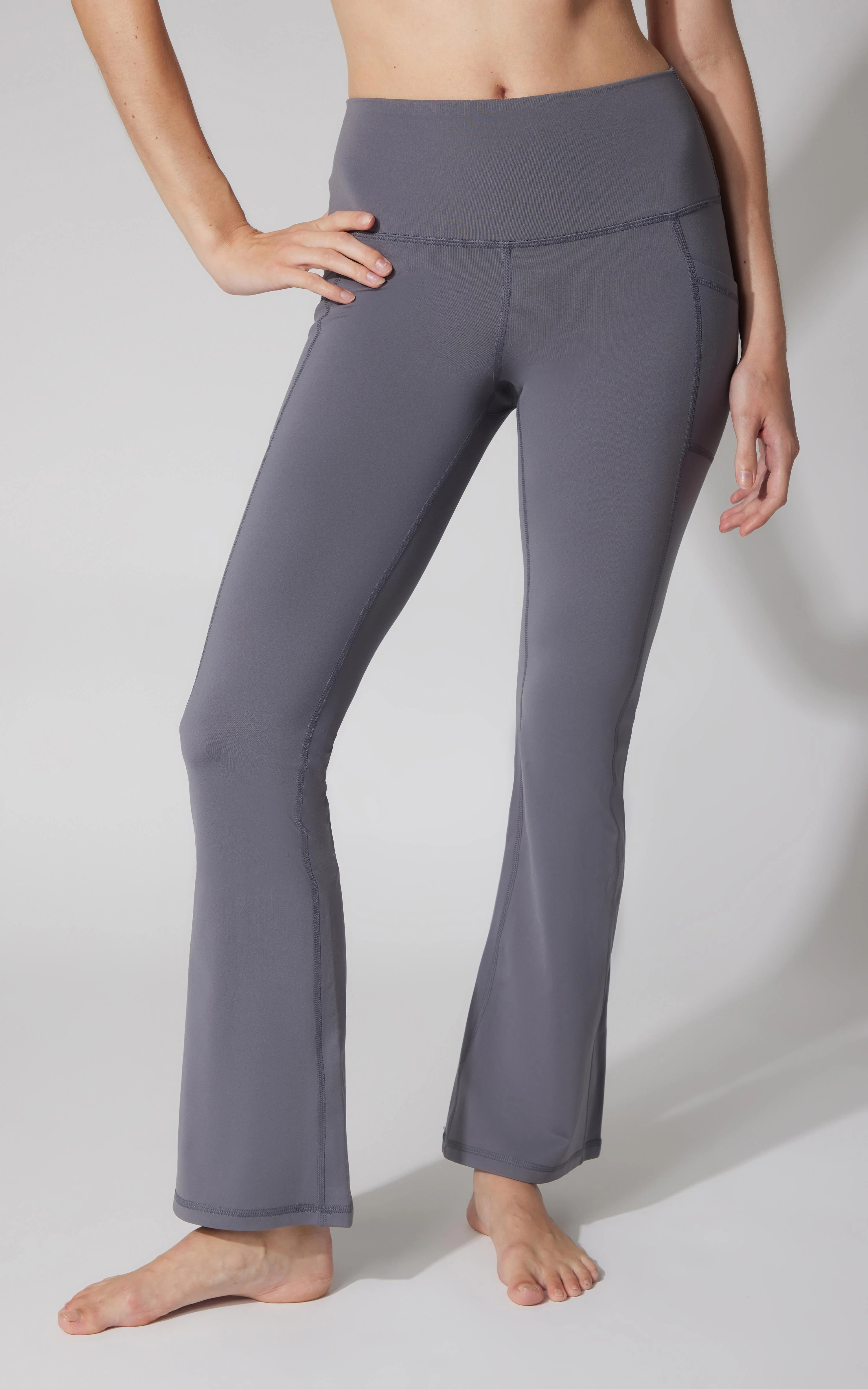 Polarlux Tribeca Elastic Free 29.5" Side Pocket Flare Leg Pant - Image 5