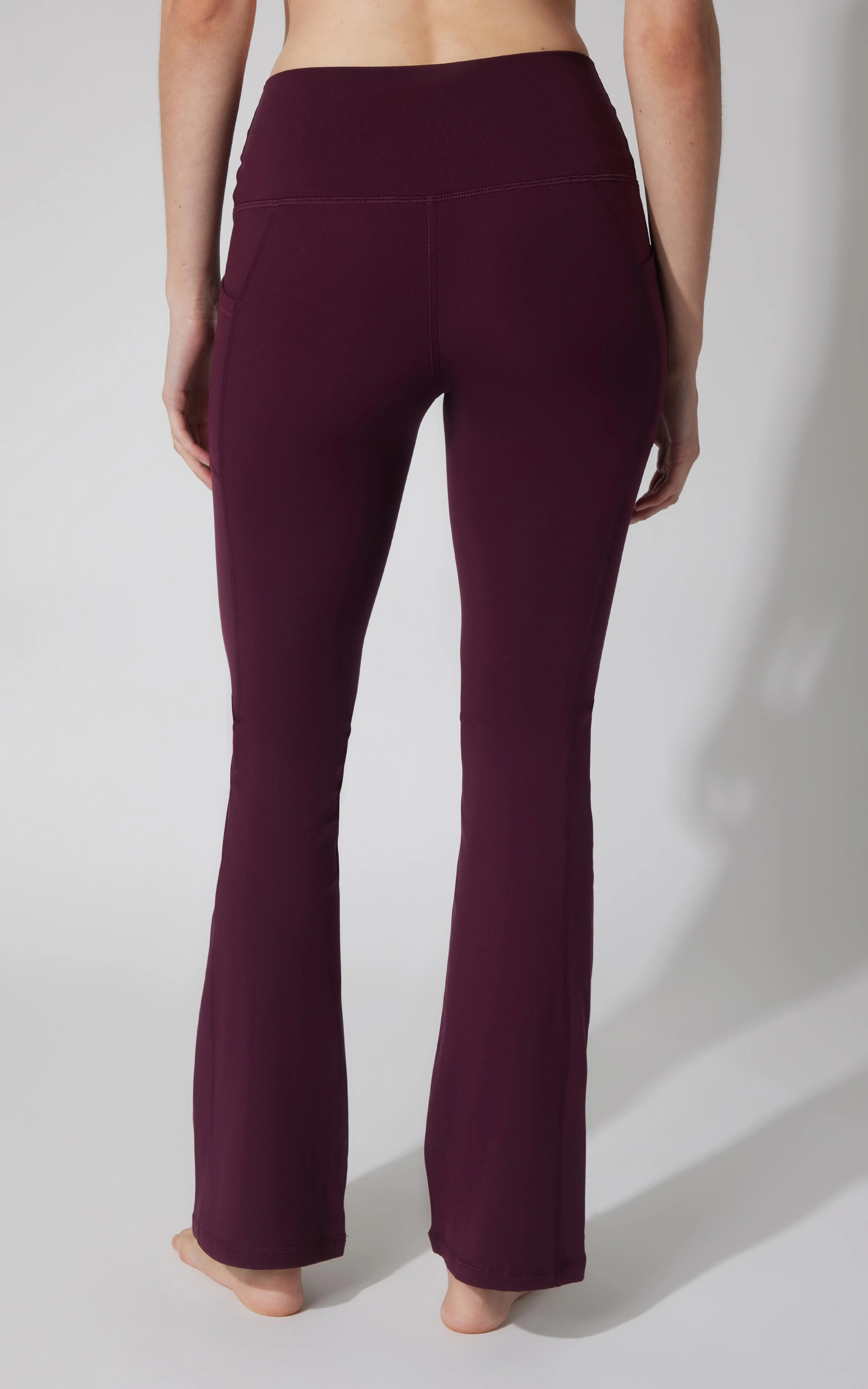 Polarlux Tribeca Elastic Free Full Length Side Pocket Flare Leg Pant - Image 10