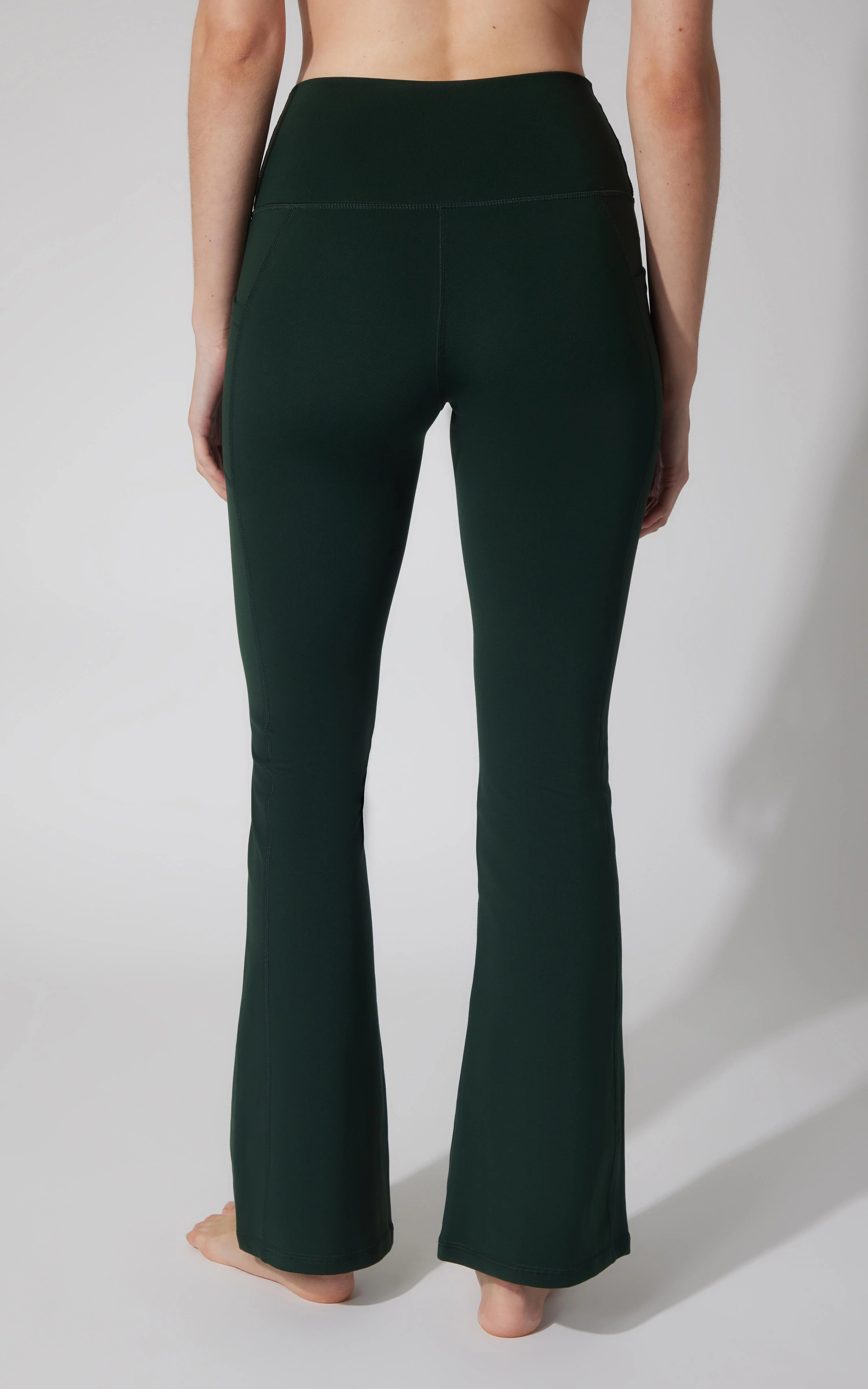 Polarlux Tribeca Elastic Free Full Length Side Pocket Flare Leg Pant - Image 12