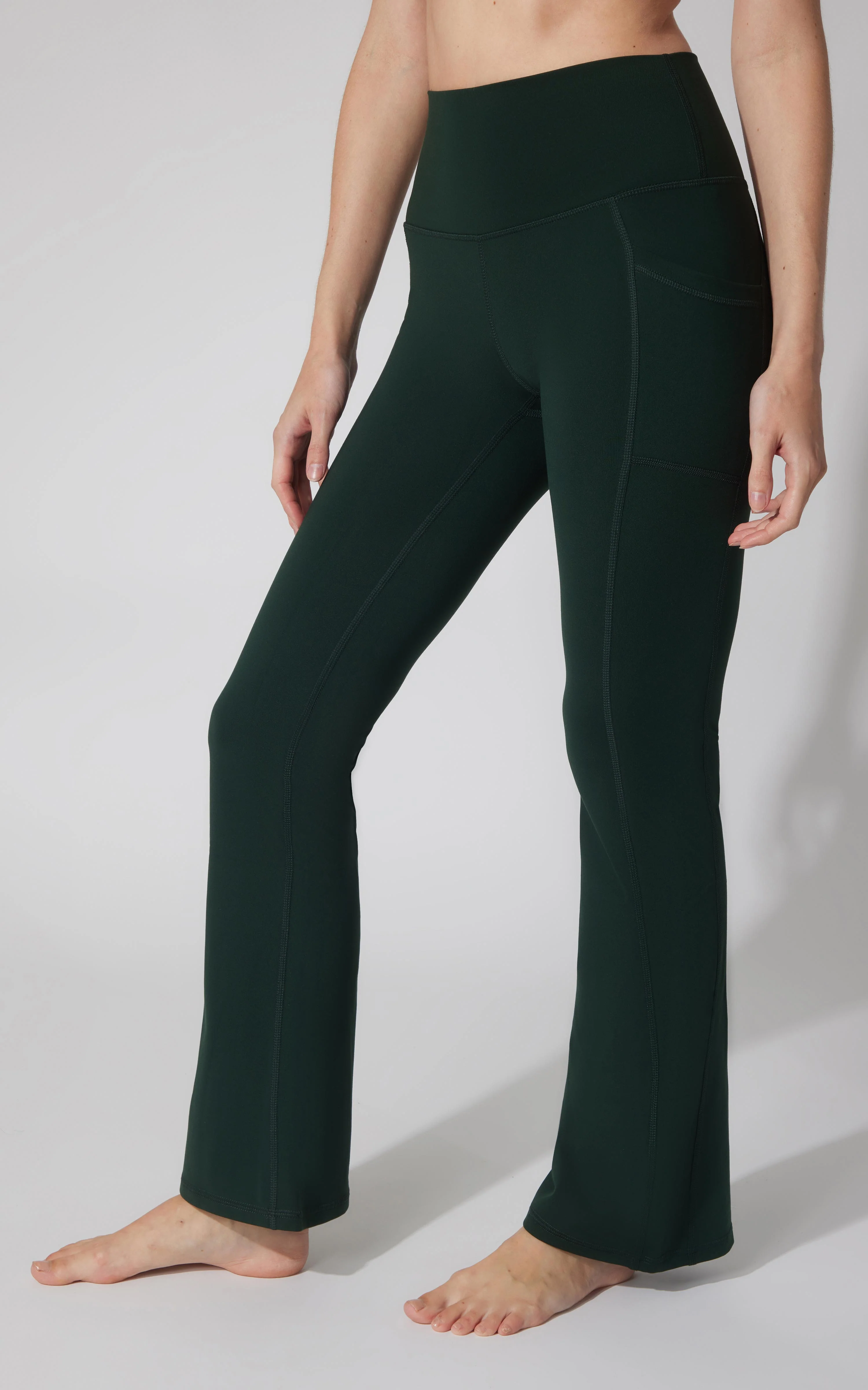 Polarlux Tribeca Elastic Free Full Length Side Pocket Flare Leg Pant - Image 14