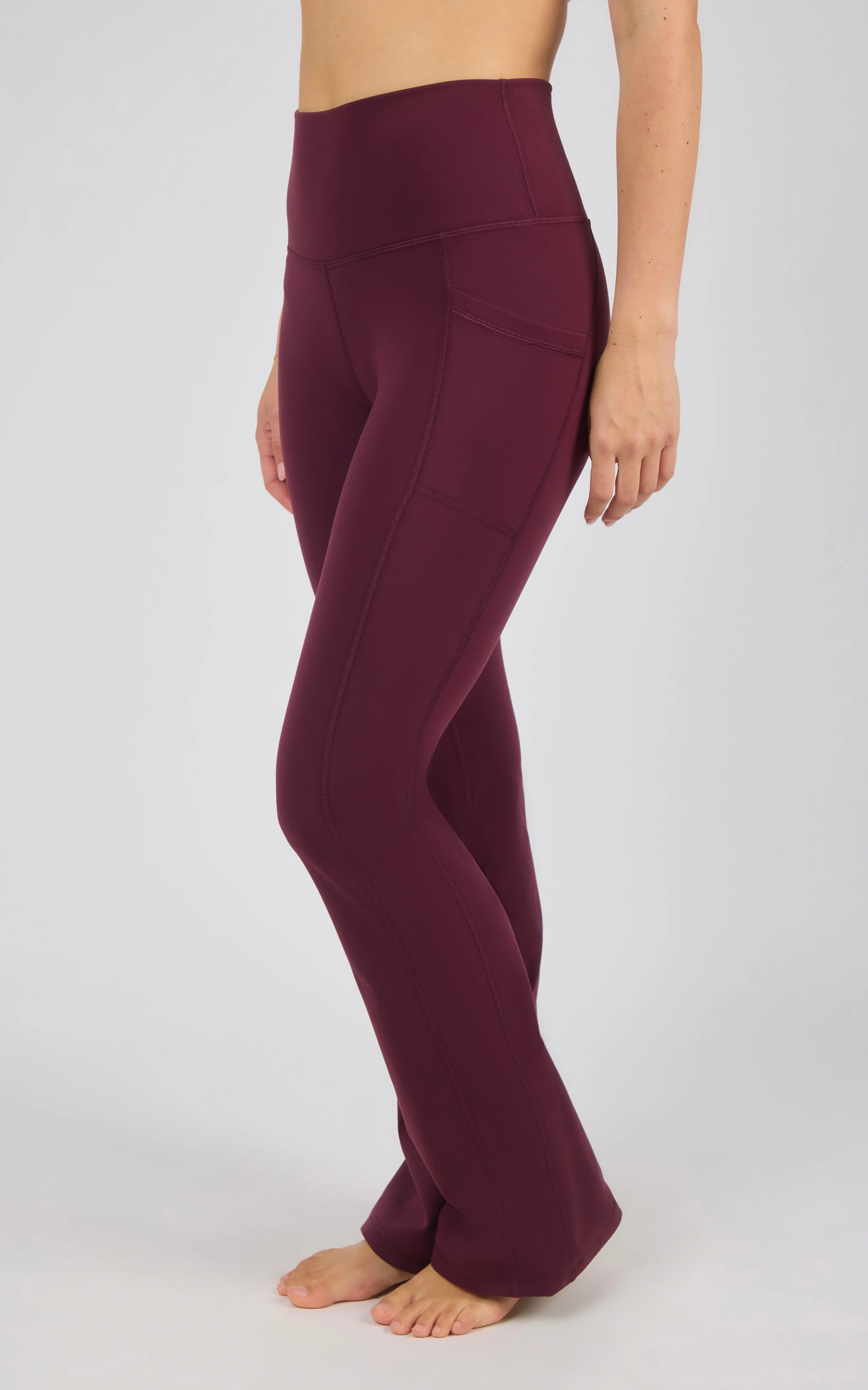 Polarlux Tribeca Elastic Free Full Length Side Pocket Flare Leg Pant - Image 17