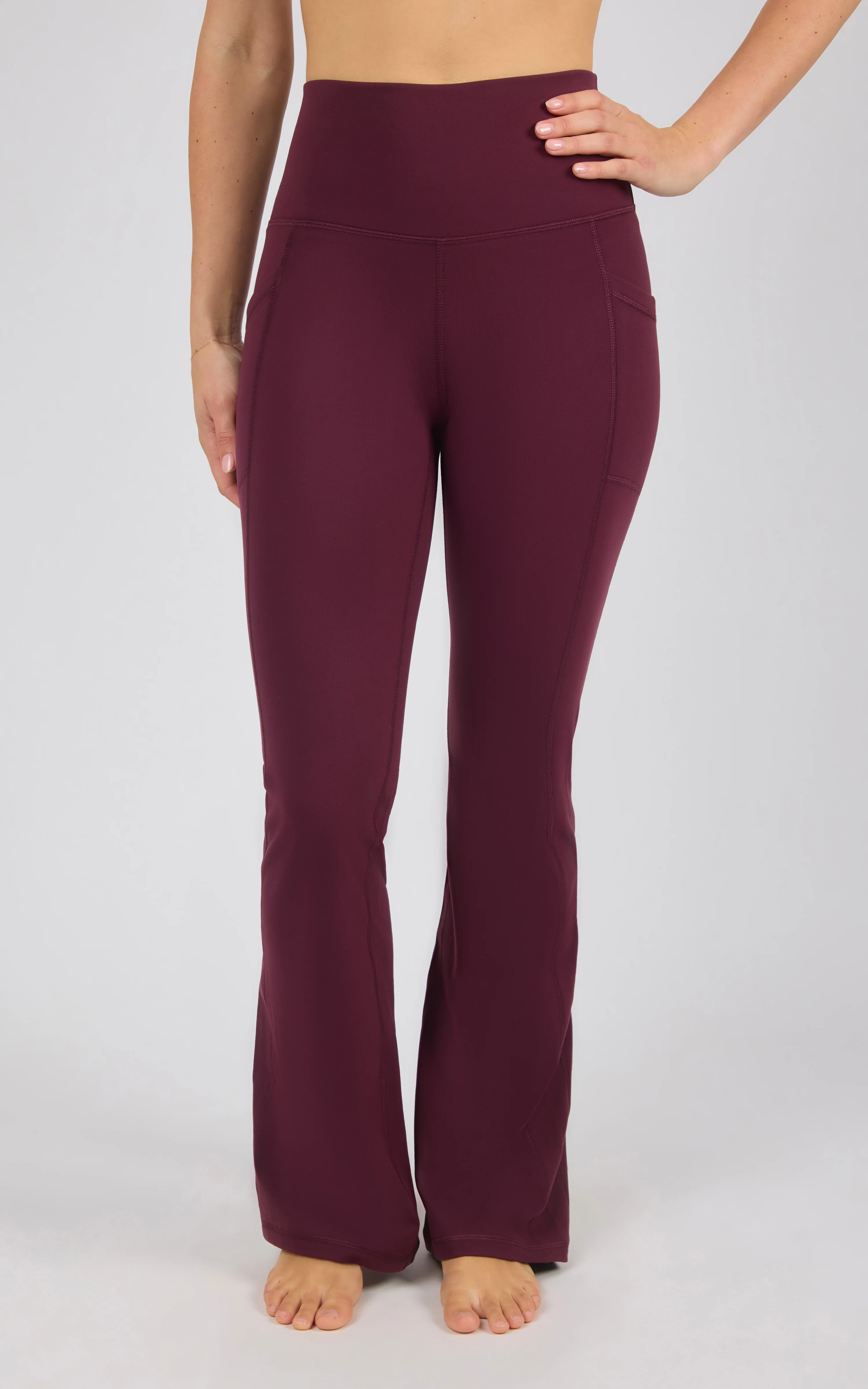 Polarlux Tribeca Elastic Free Full Length Side Pocket Flare Leg Pant - Image 18