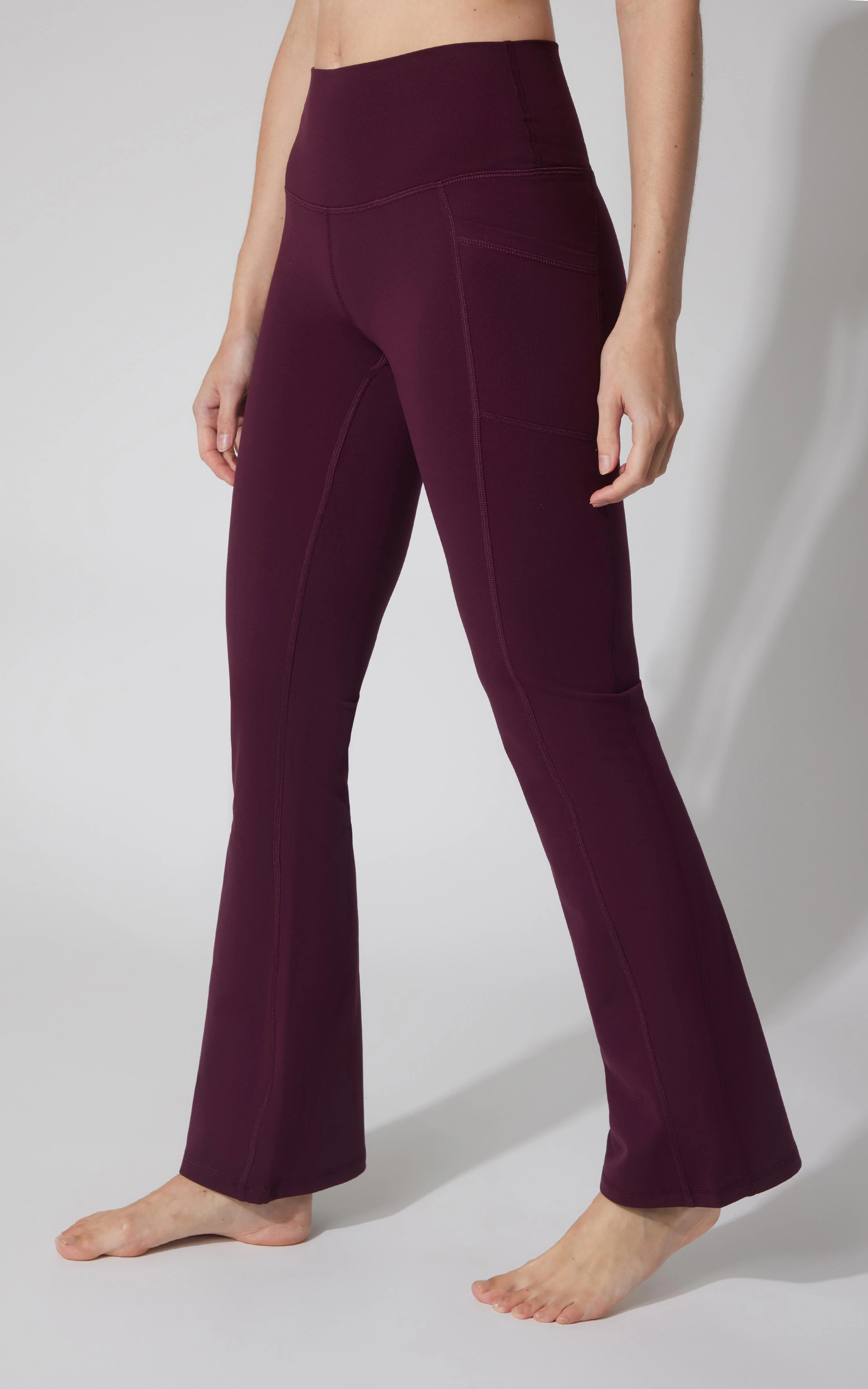 Polarlux Tribeca Elastic Free Full Length Side Pocket Flare Leg Pant - Image 9