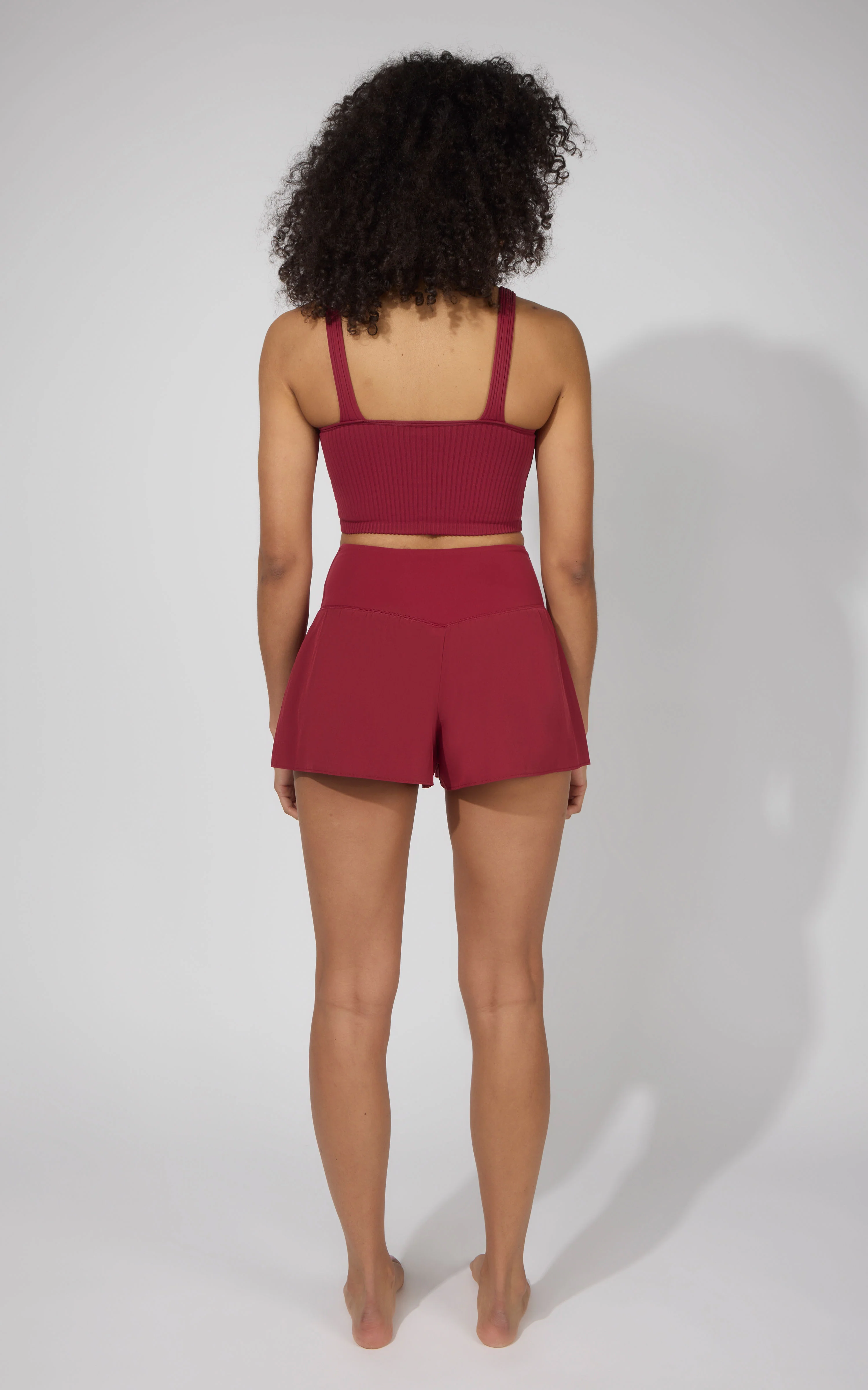 Ribbed Alamo Bra Tank & Lightstreme Crossfire Short Set - Image 13