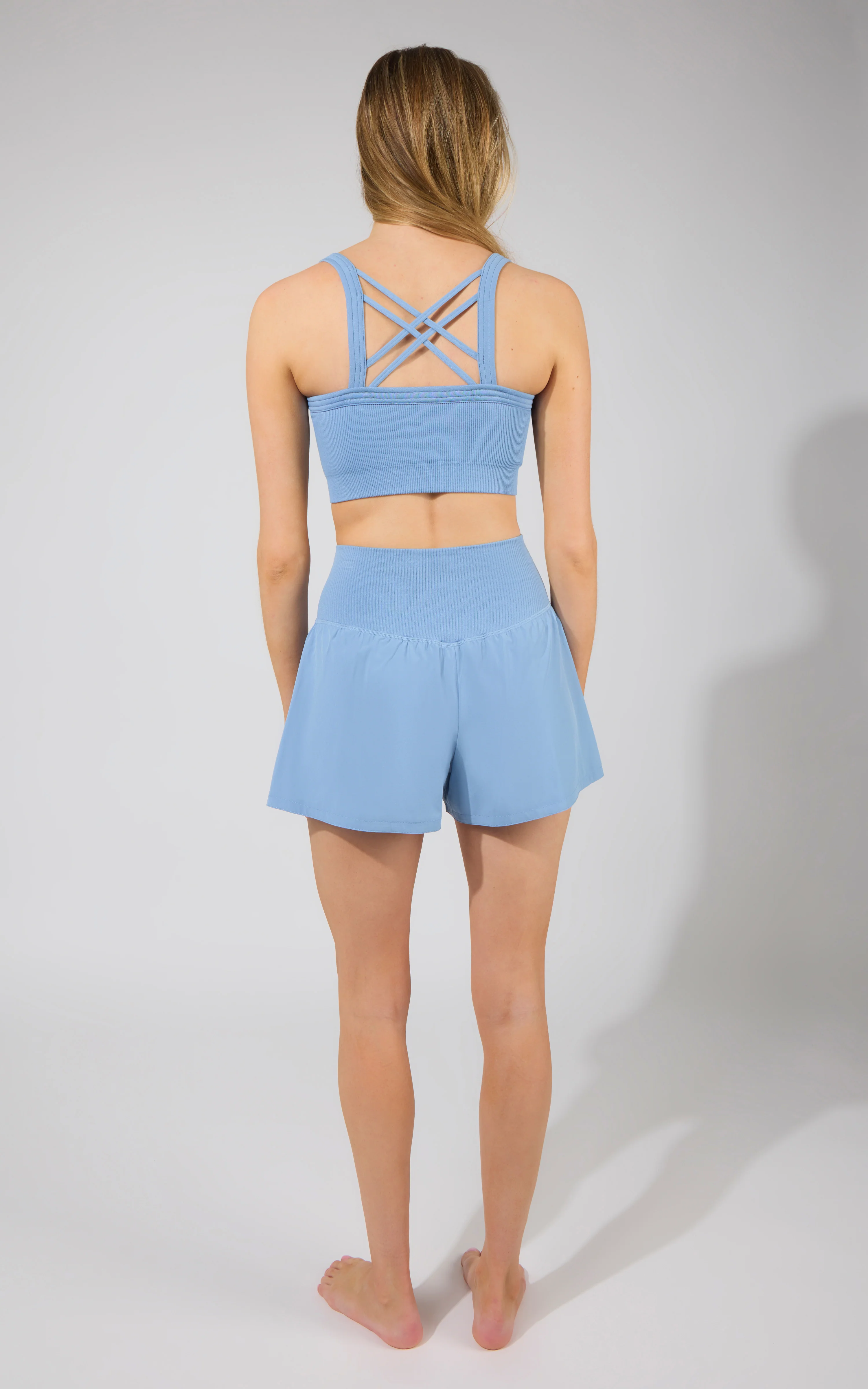 Strappy Back Bra Tank & Short Set - Image 12