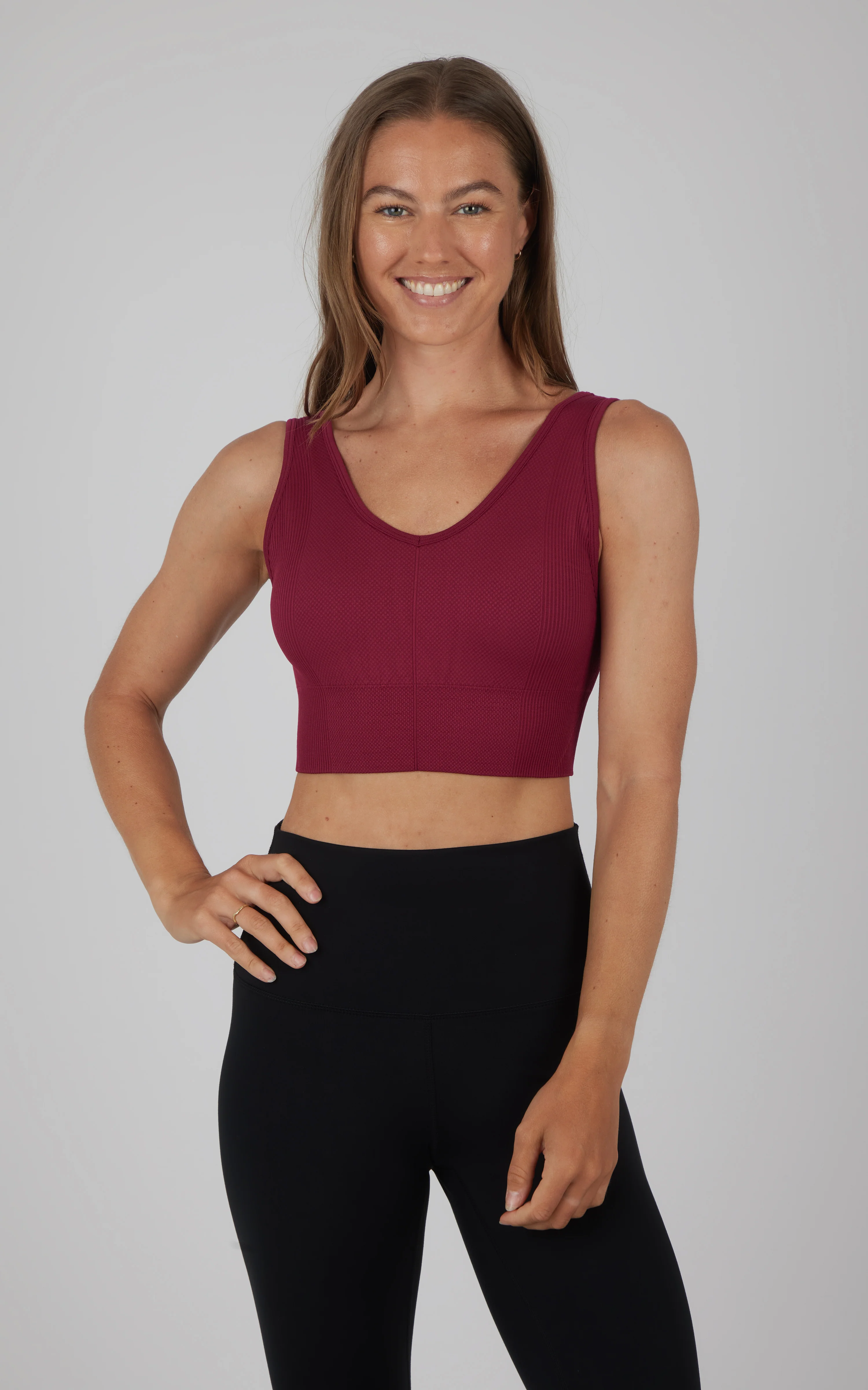 Seamless Multitextured Bra - Image 4