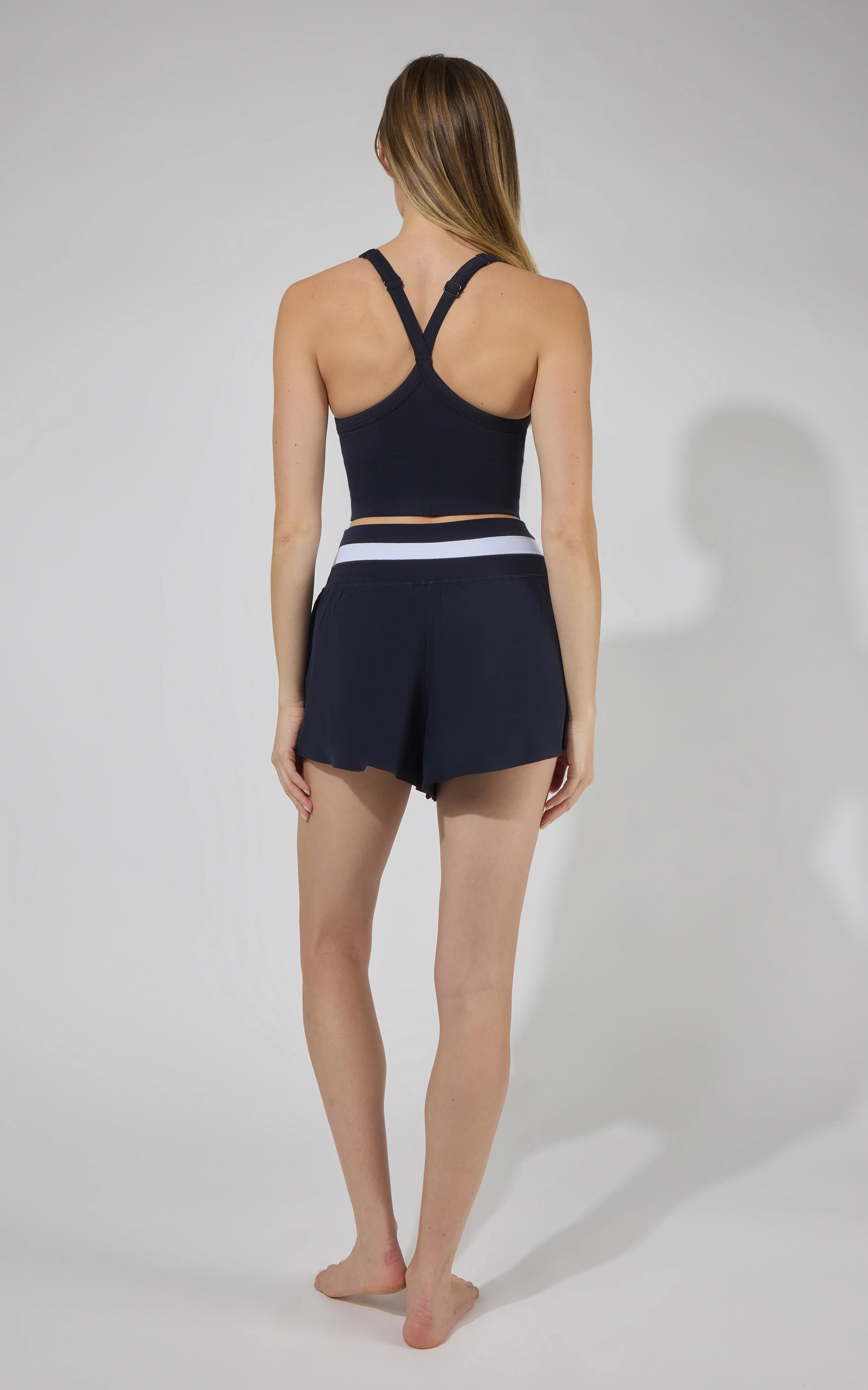 Seamless Bra Tank & Crossover Short Set - Image 7