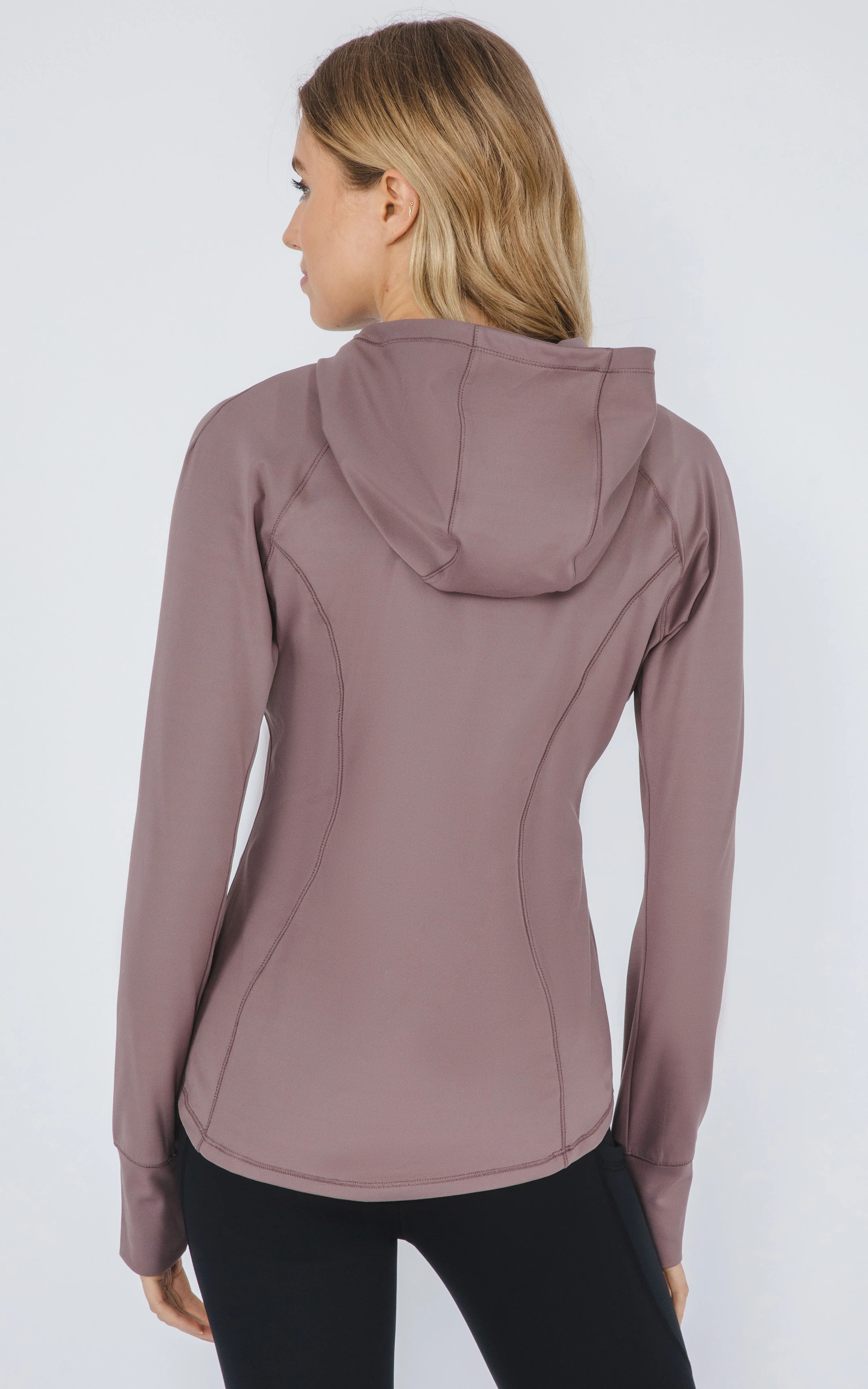 Slim Full Zip Hooded Jacket - Image 10