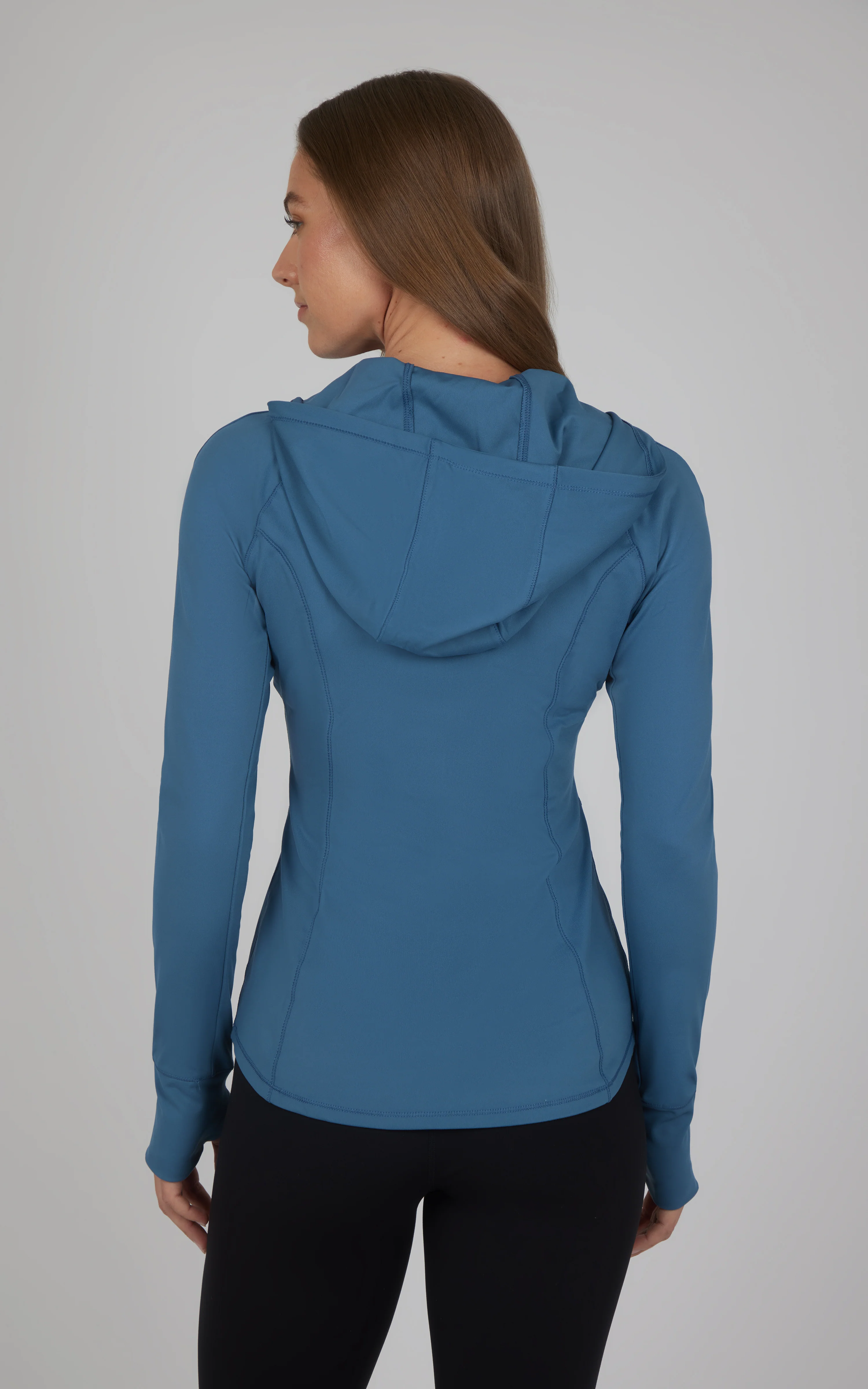 Slim Full Zip Hooded Jacket - Image 19