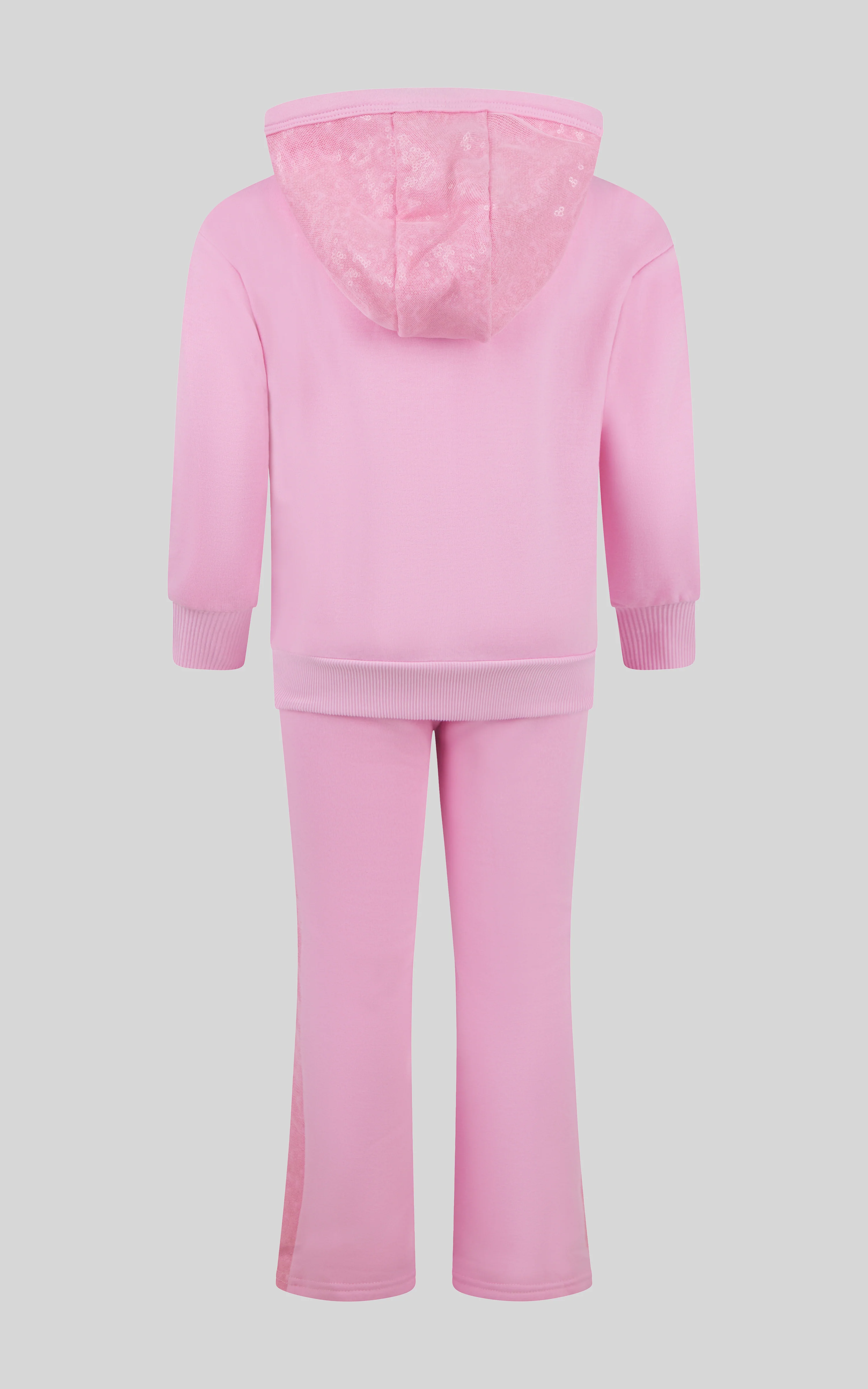 Toddler Girls 2 PC Brushed Terry Pullover and Flared Pant - Image 4
