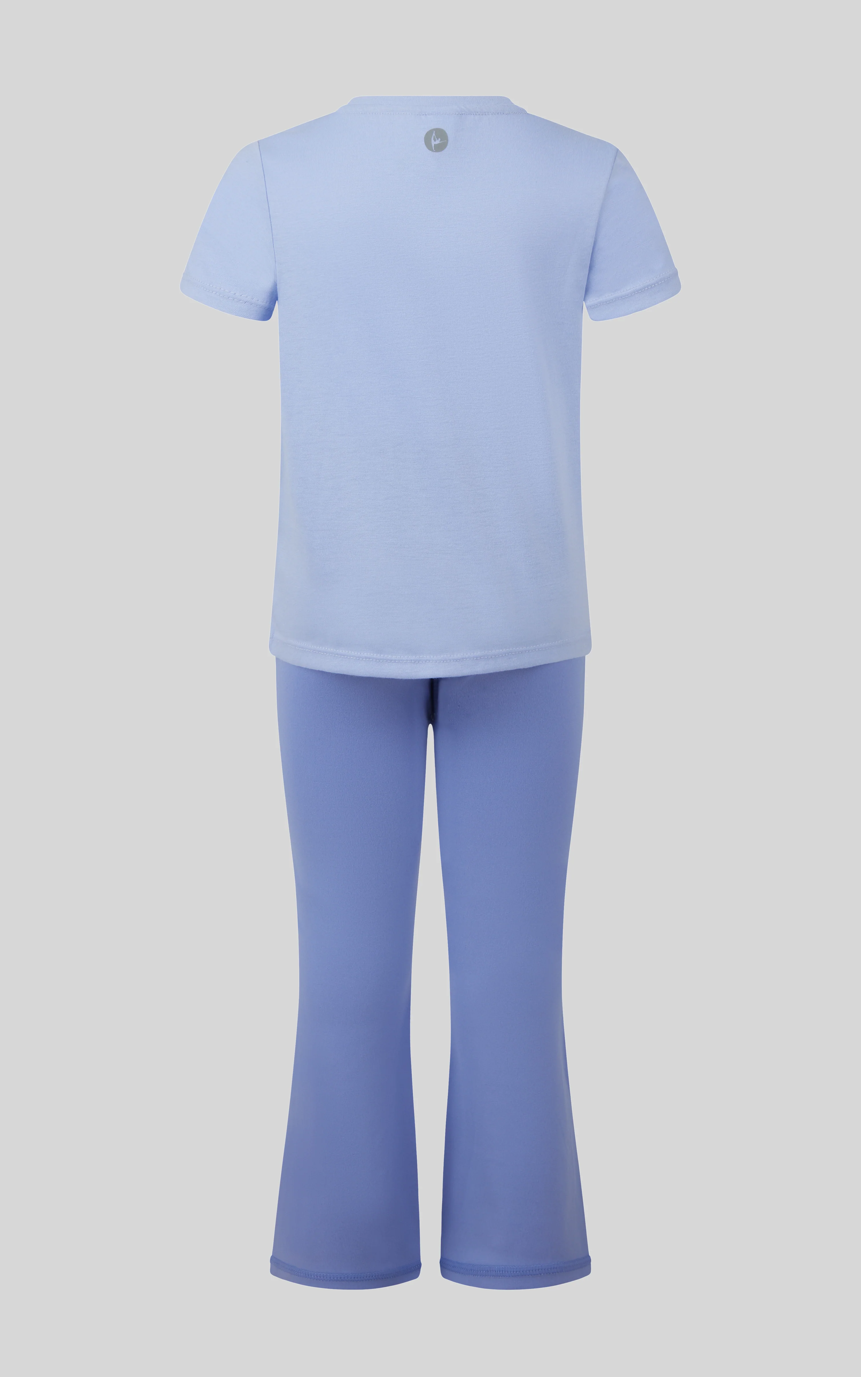Toddler Girls 2 PC Short Sleeve Tee and Flare Legging - Image 4