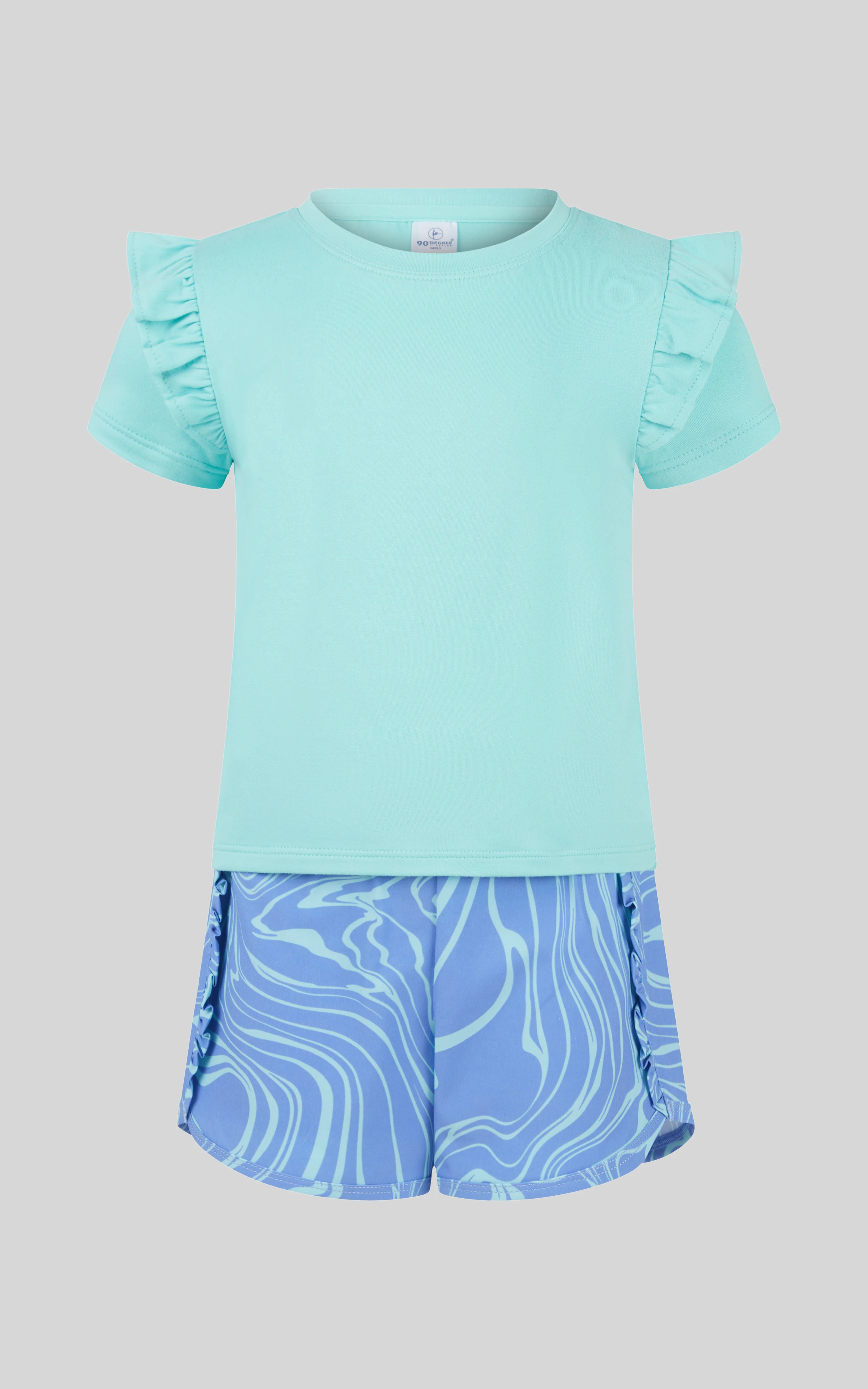 Toddler Girls 2 PC Short Sleeve Top and Lightstreme Running Short - Image 5