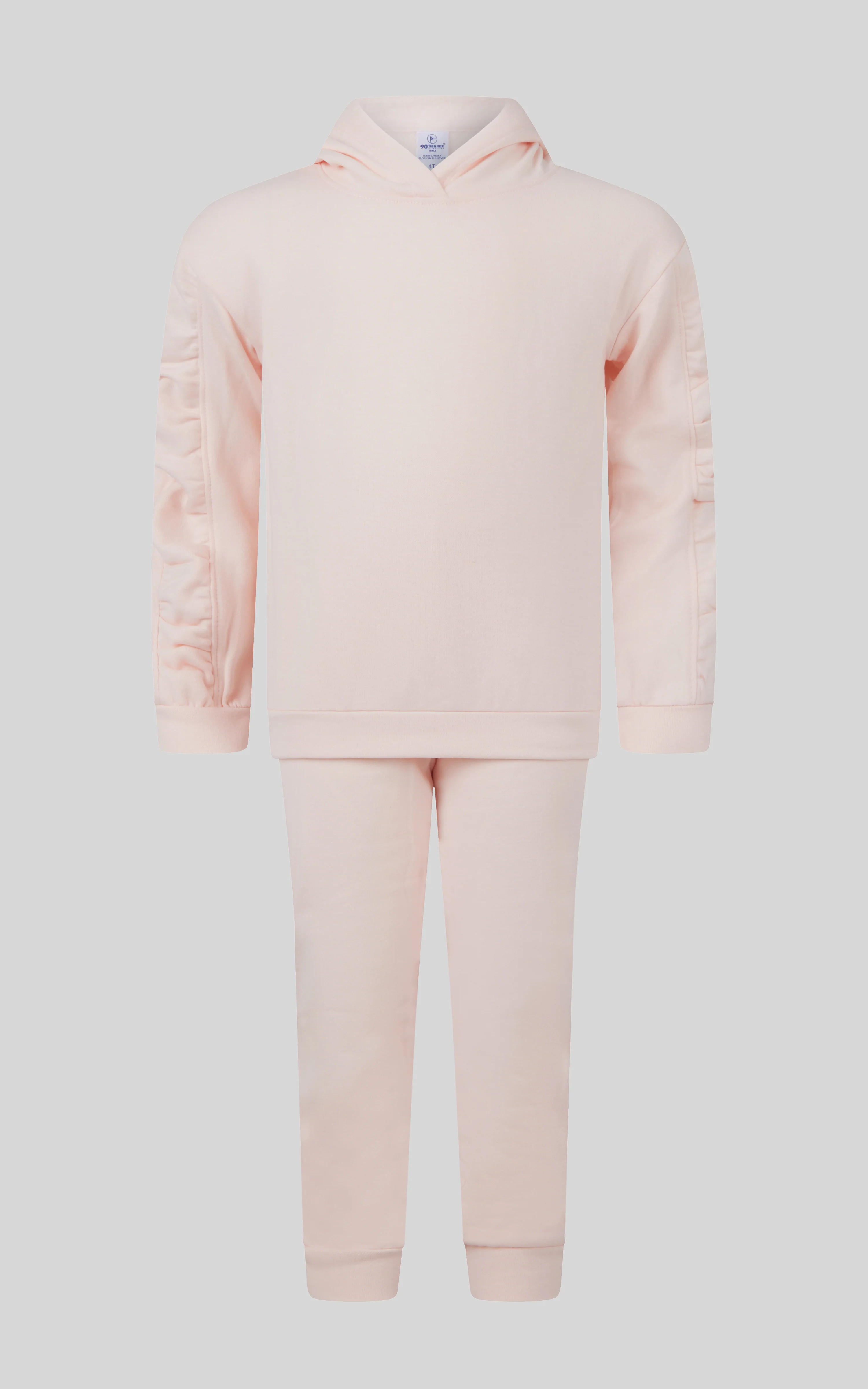 Toddler Girls 2 PC Brushed Terry Hoodie and Jogger - Image 7