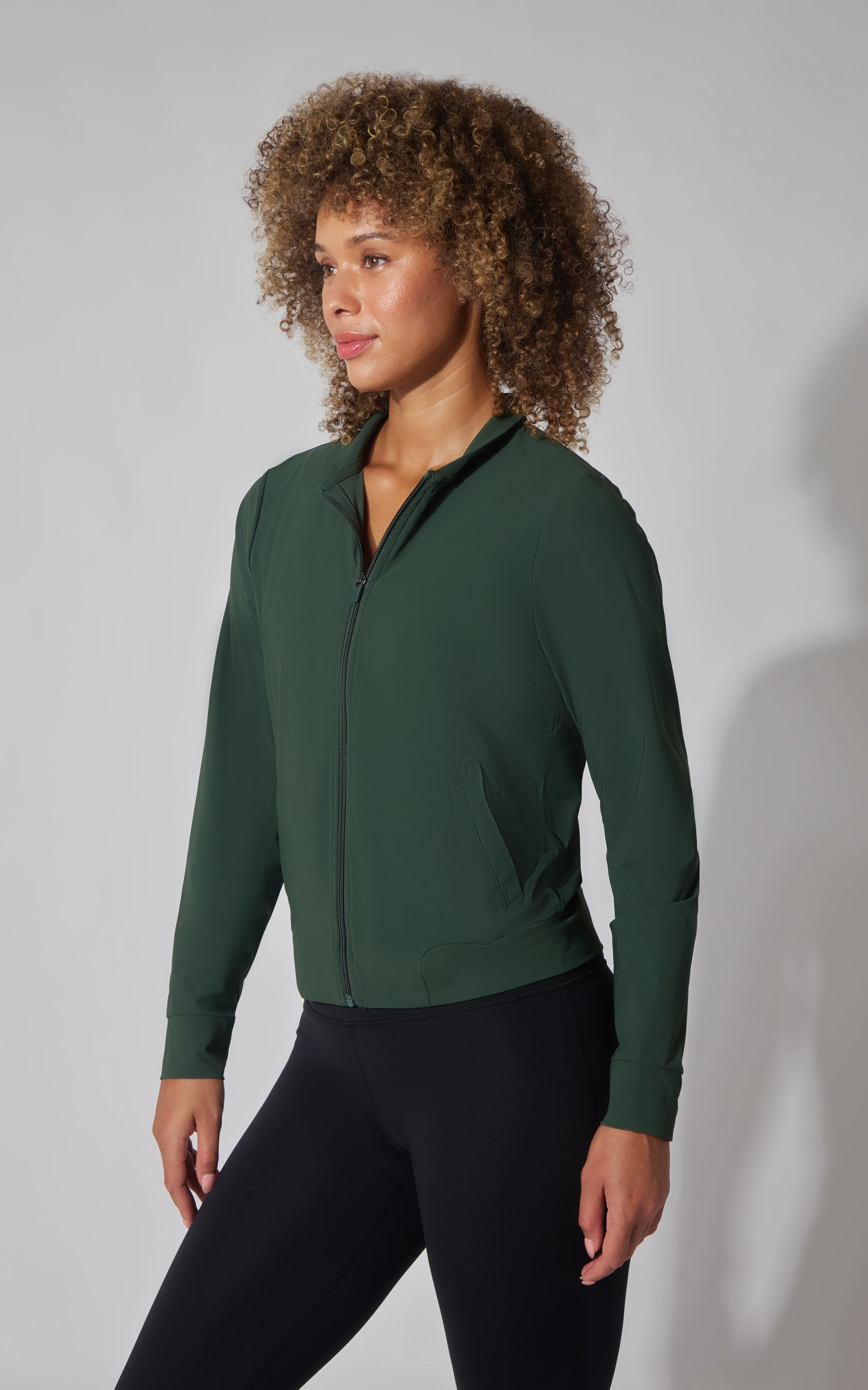 Warp Intown Full Zip Bomber Jacket - Image 9