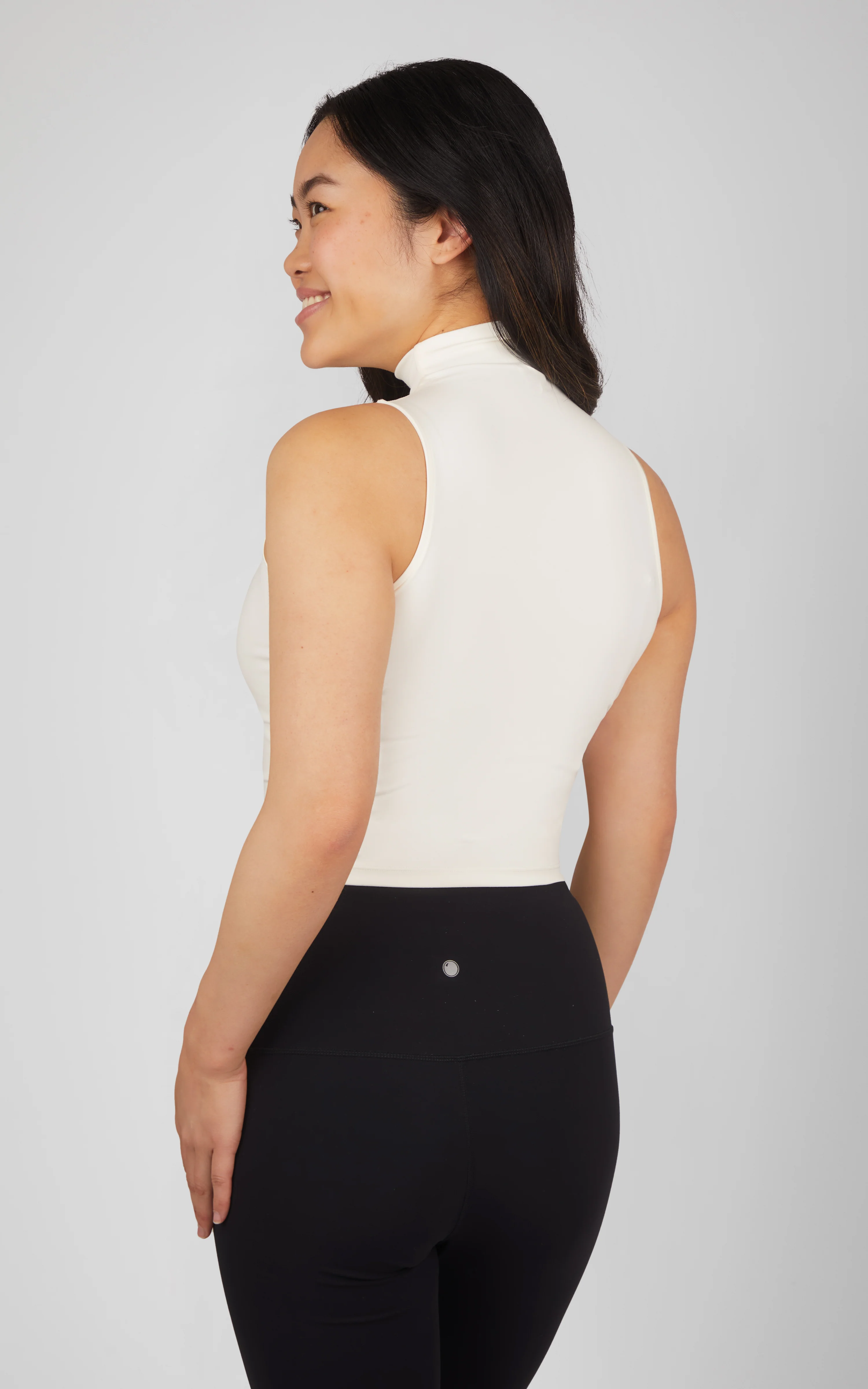 2 PK Ribbed Mock Neck Tank - Image 13