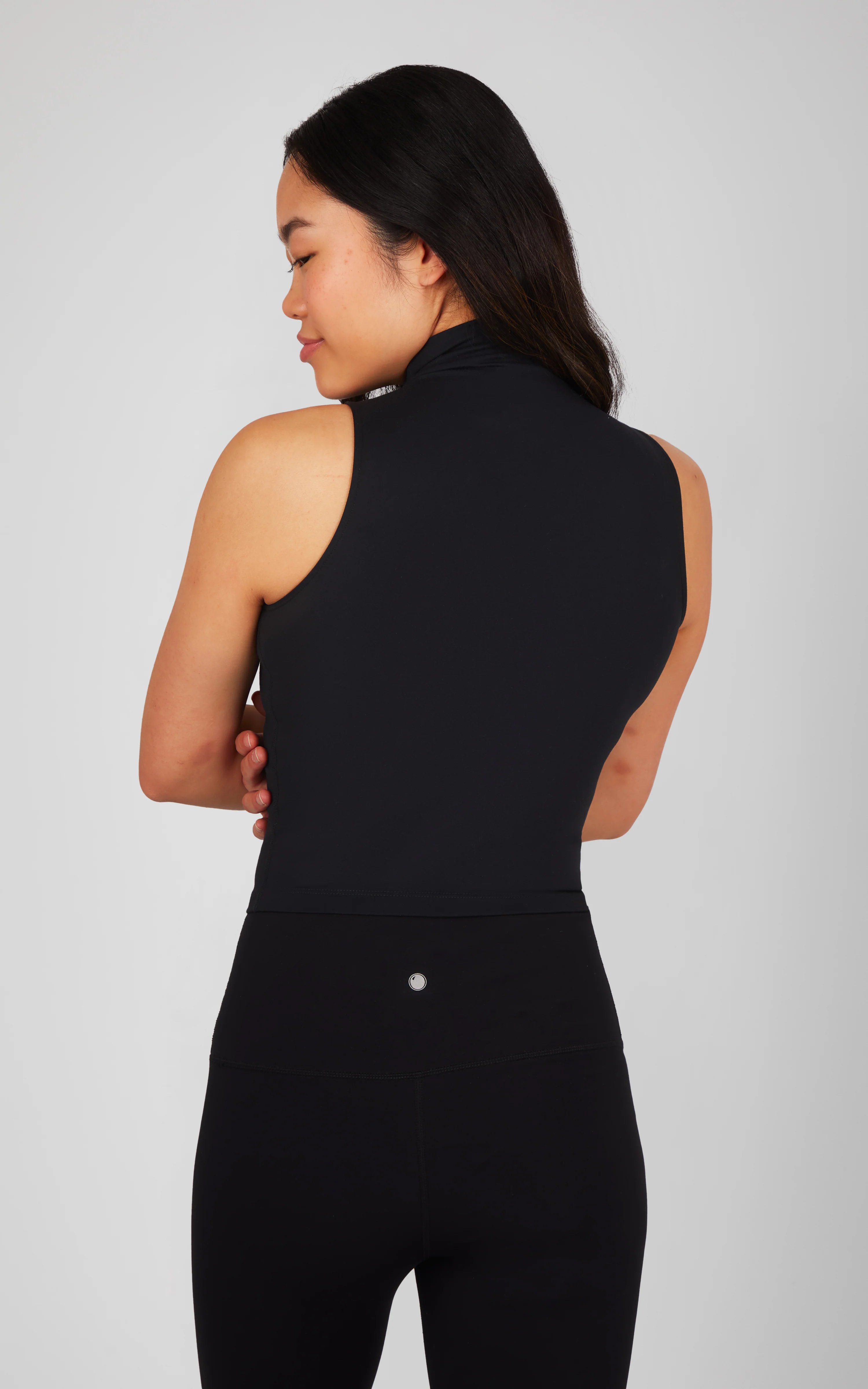 2 PK Ribbed Mock Neck Tank - Image 3